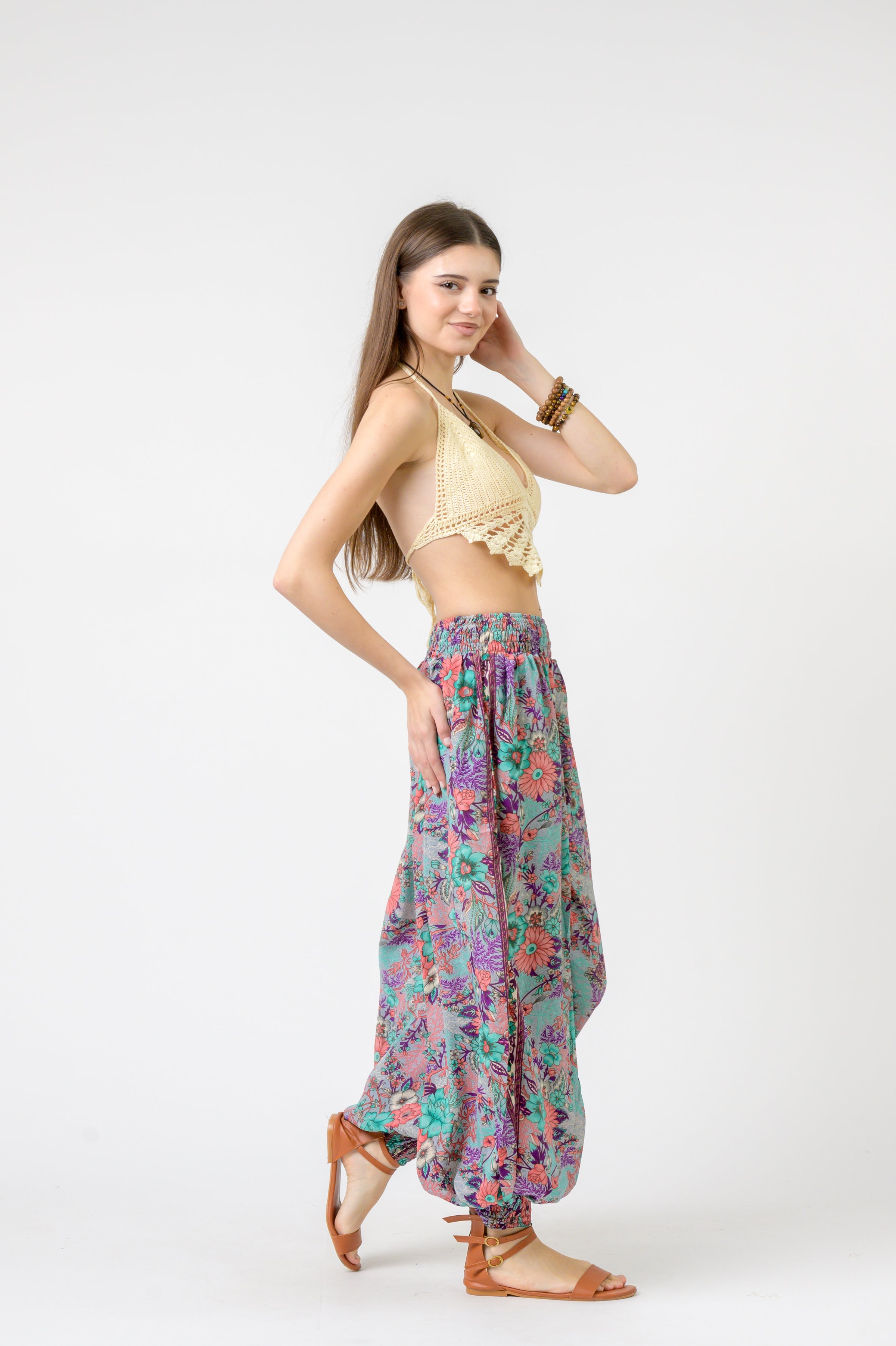 Rhea Printed Boho Pants