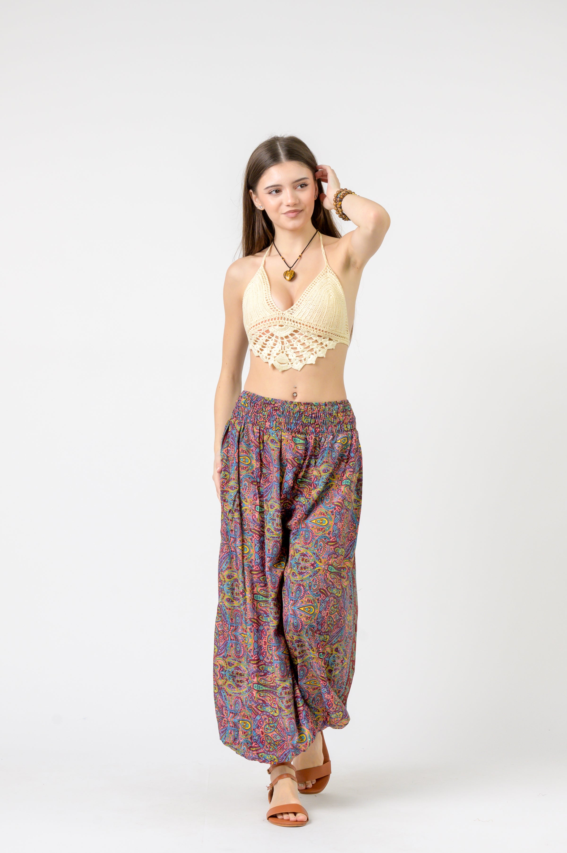 Rhea Printed Boho Pants
