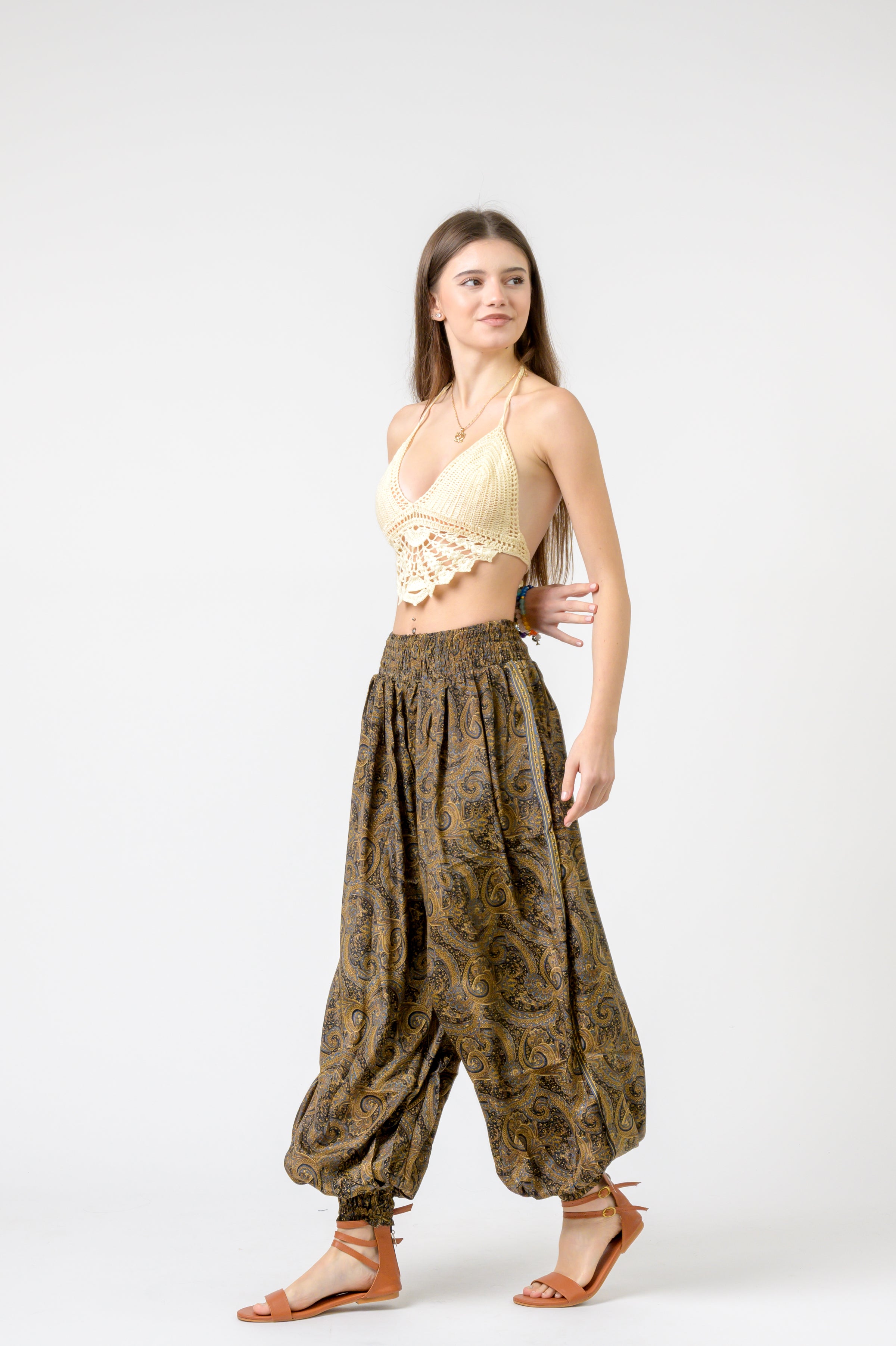 Rhea Printed Boho Pants