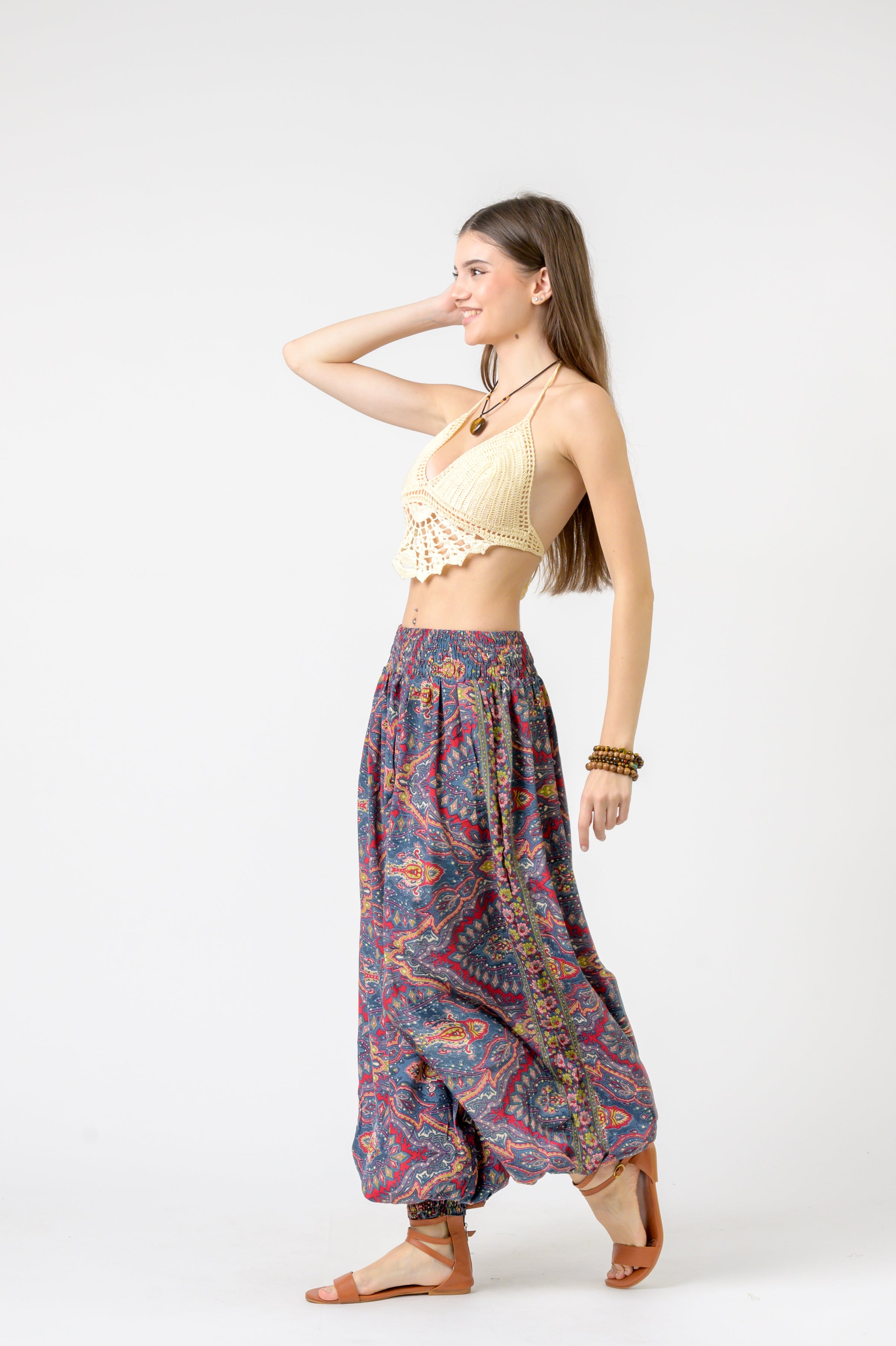 Rhea Printed Boho Pants