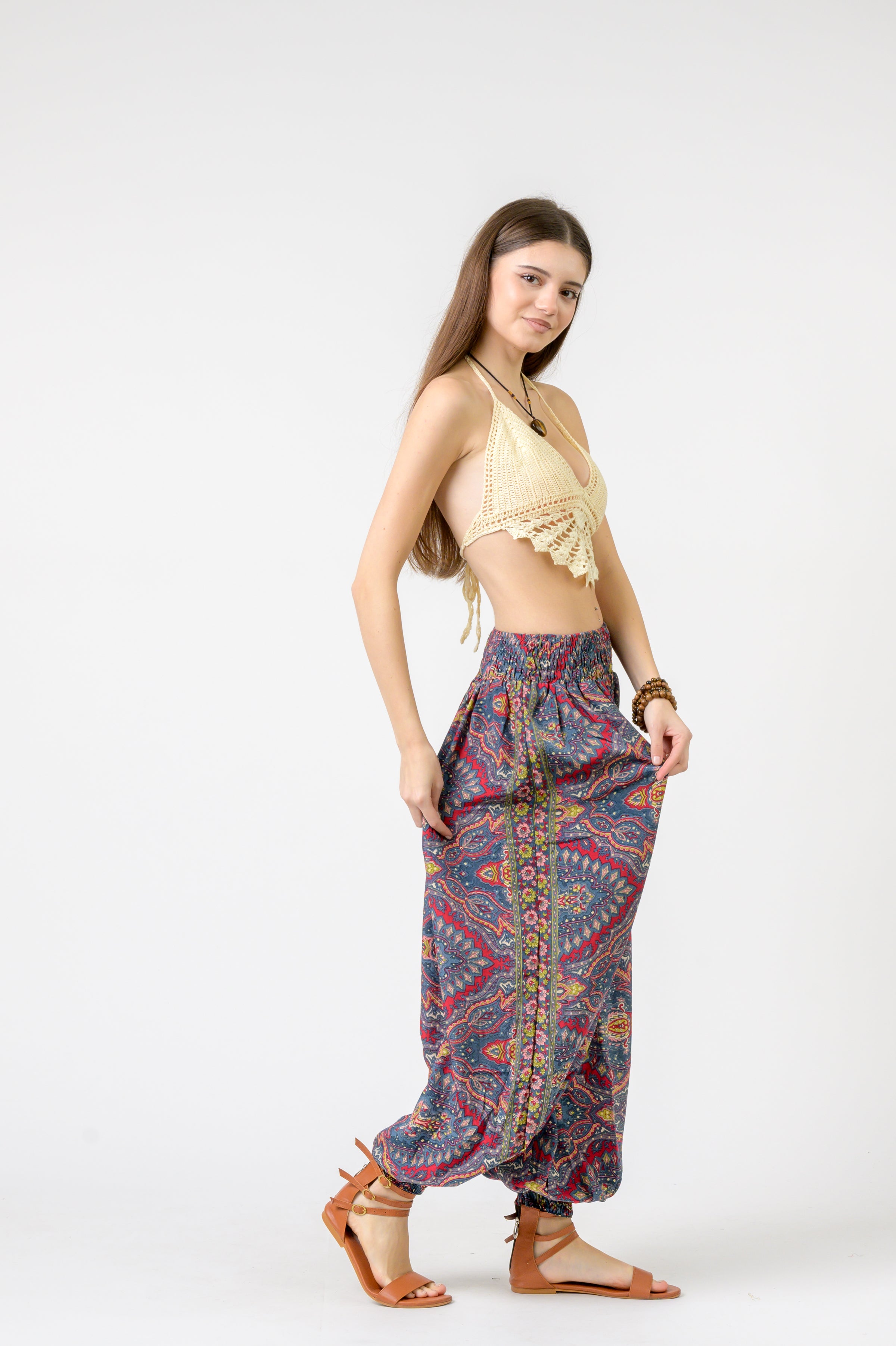 Rhea Printed Boho Pants