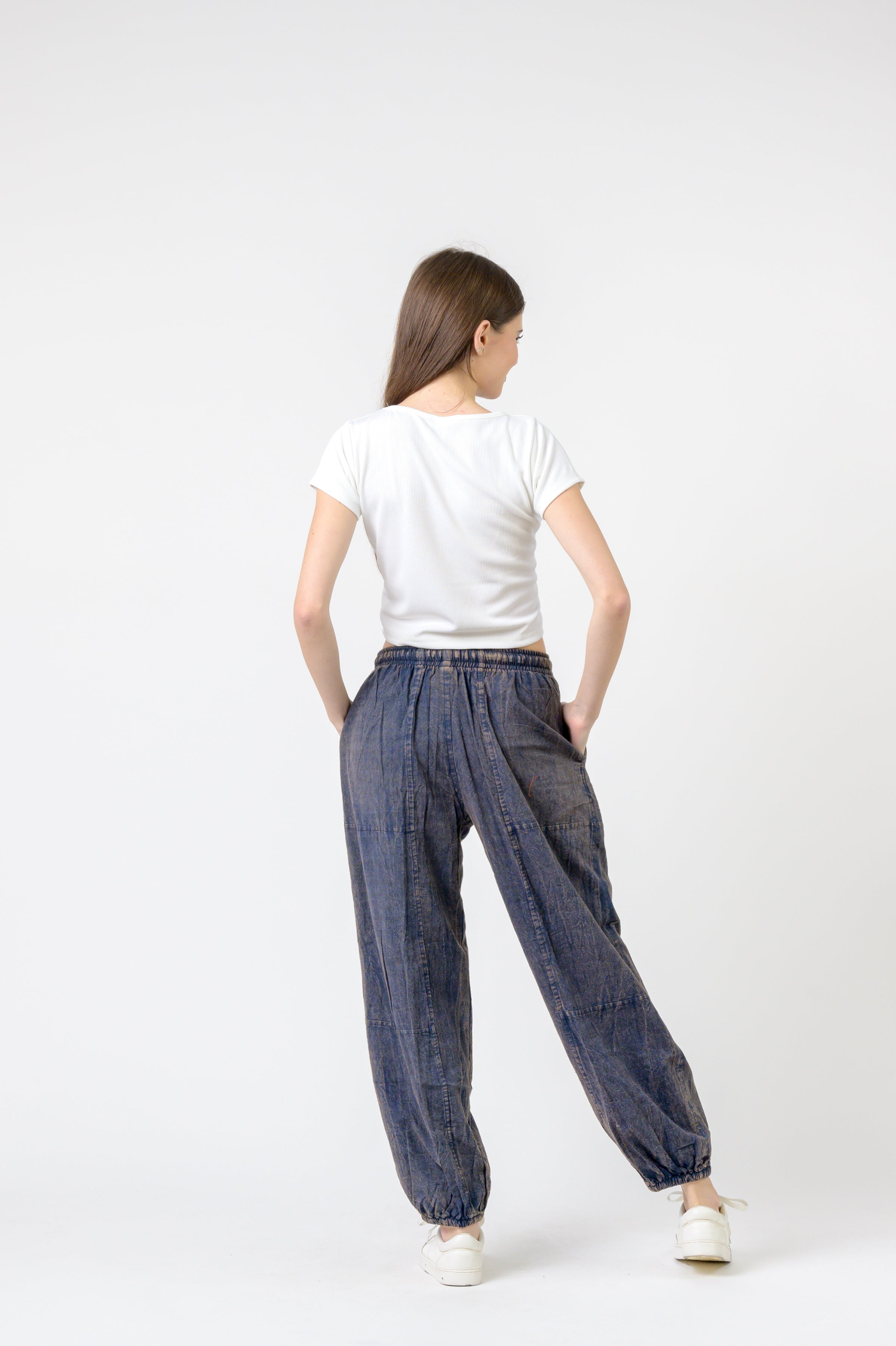 Rhea Tie-Front Yoga Pants