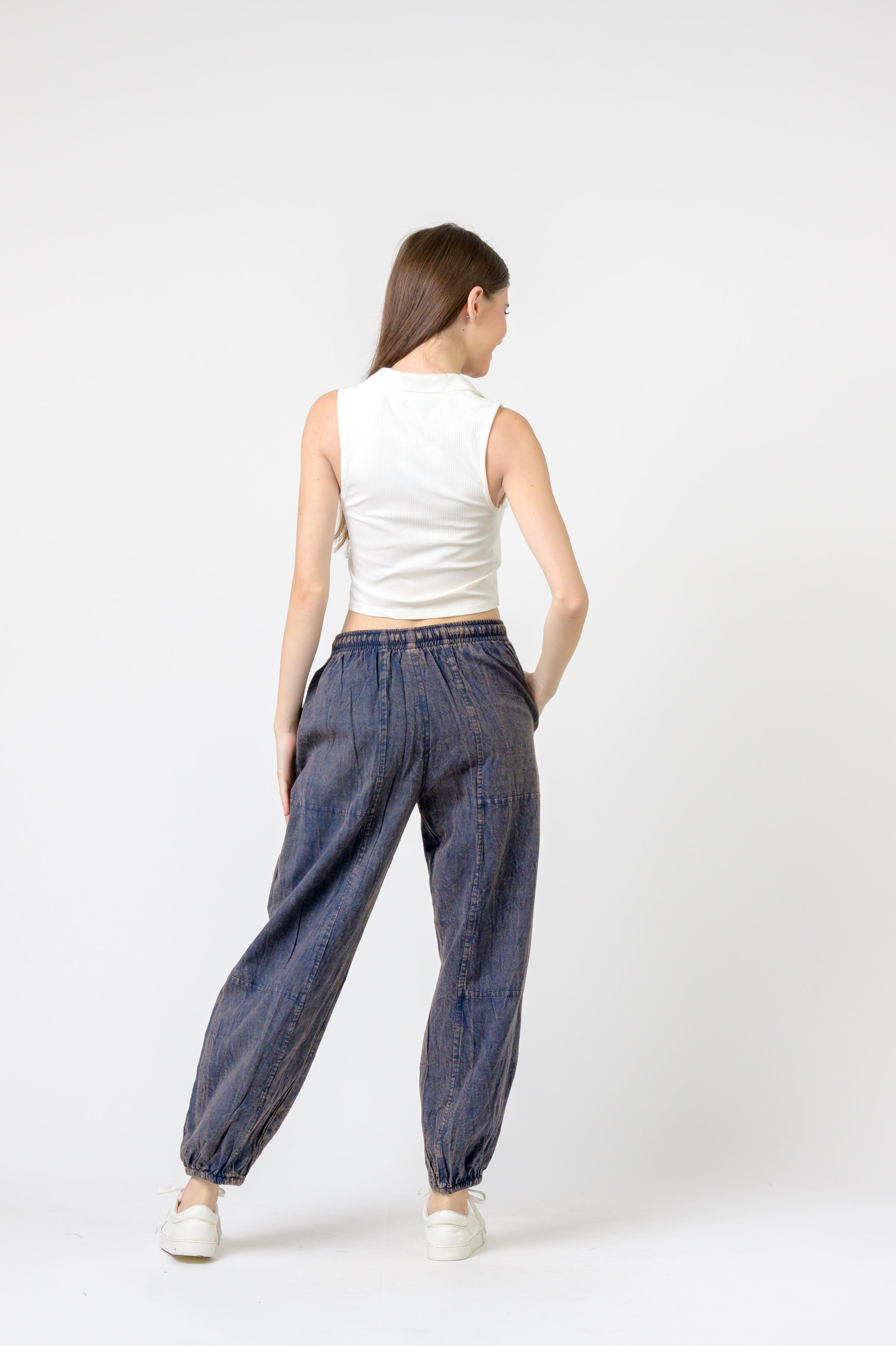 Rhea Tie-Front Yoga Pants