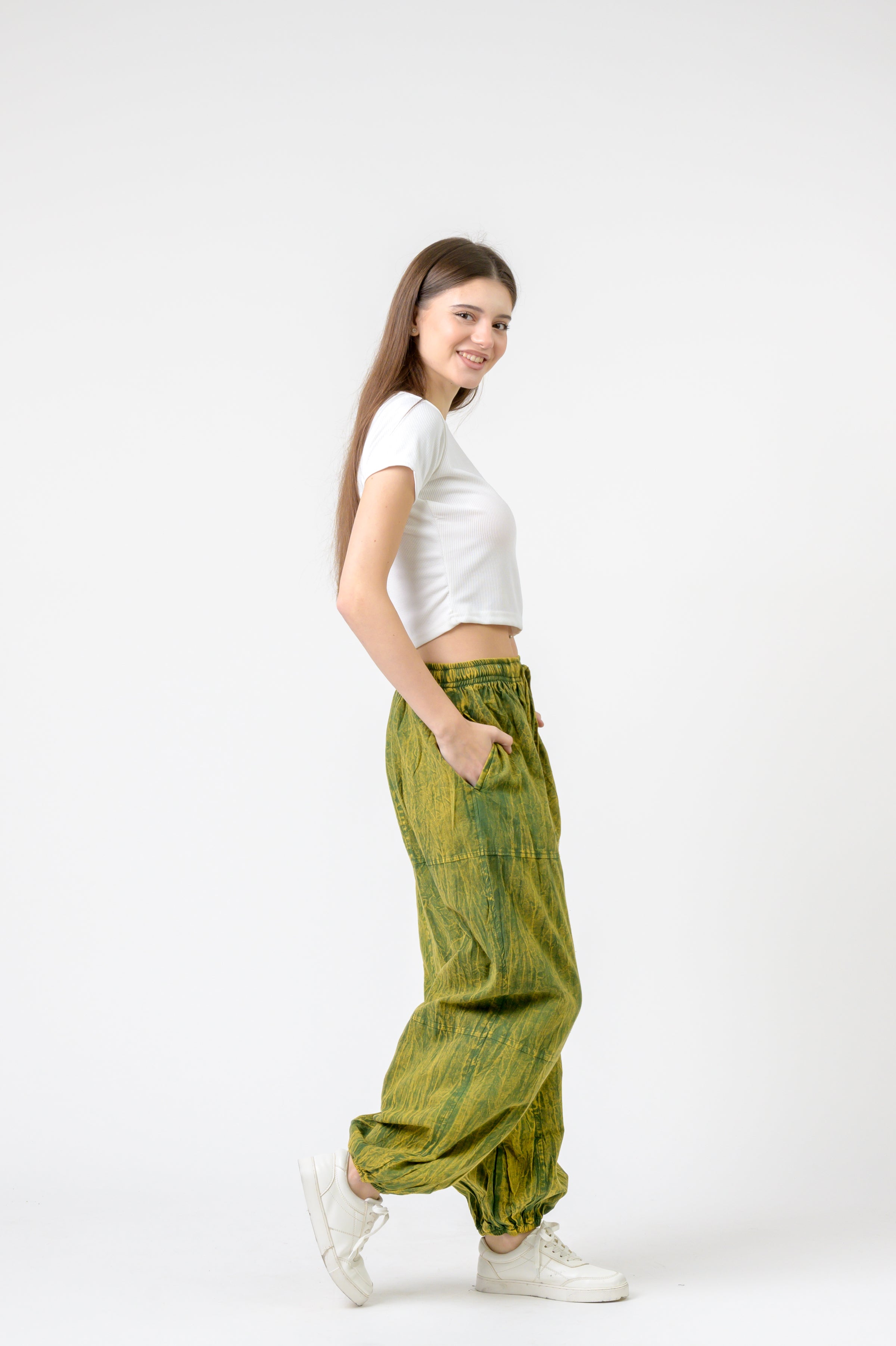 Rhea Tie-Front Yoga Pants