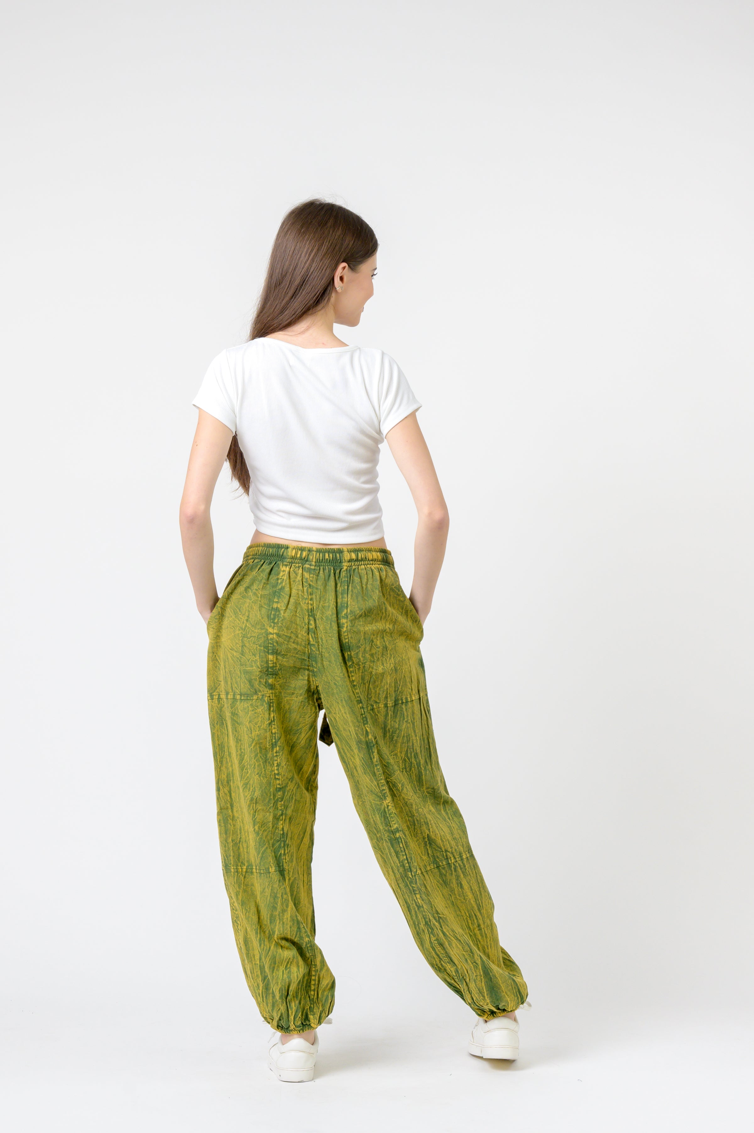 Rhea Tie-Front Yoga Pants