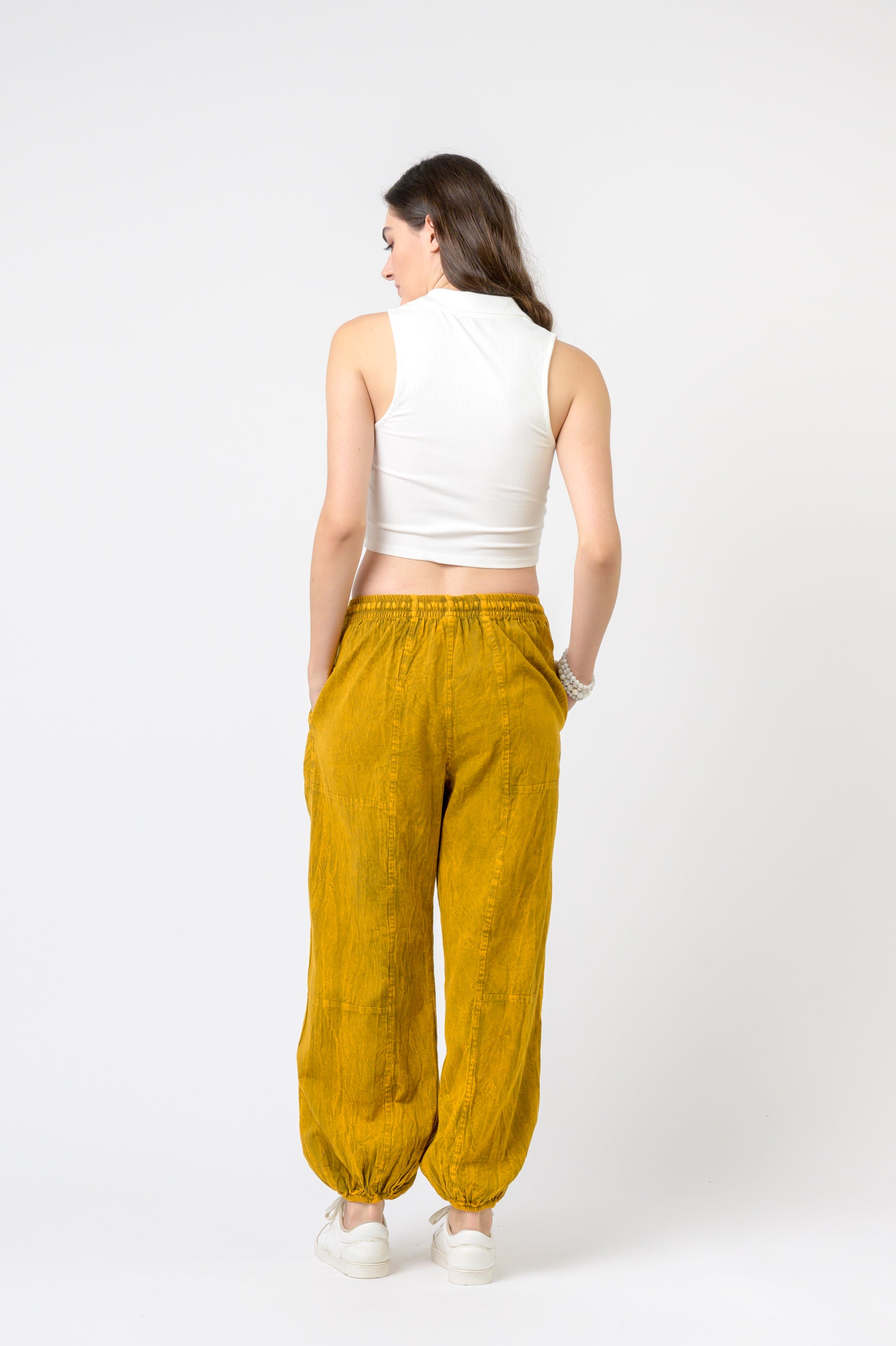 Rhea Tie-Front Yoga Pants