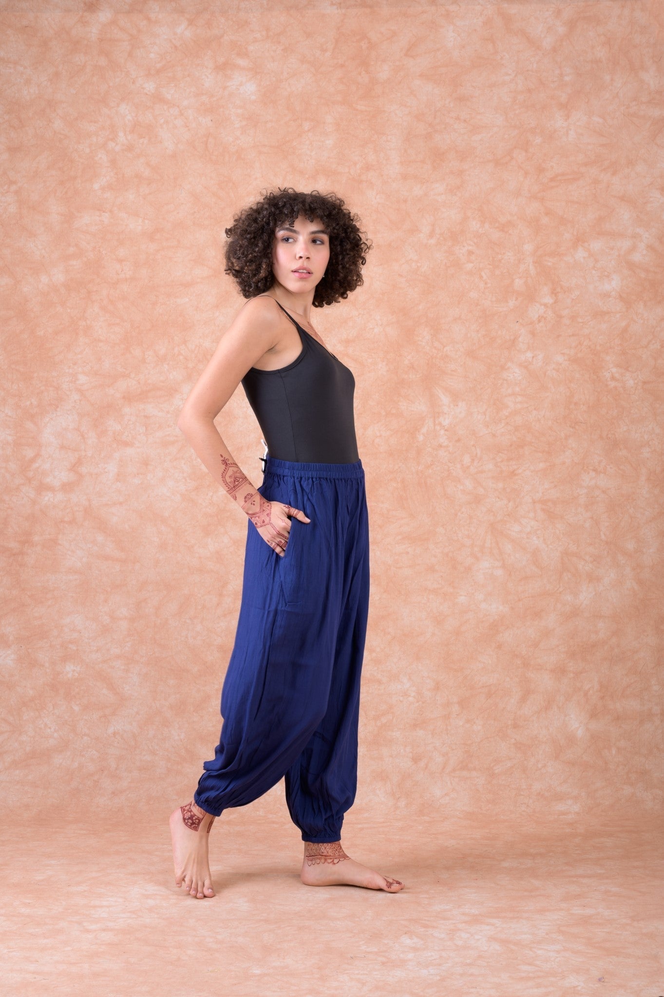 Rhea Camry Pants Navy Blue / L/X