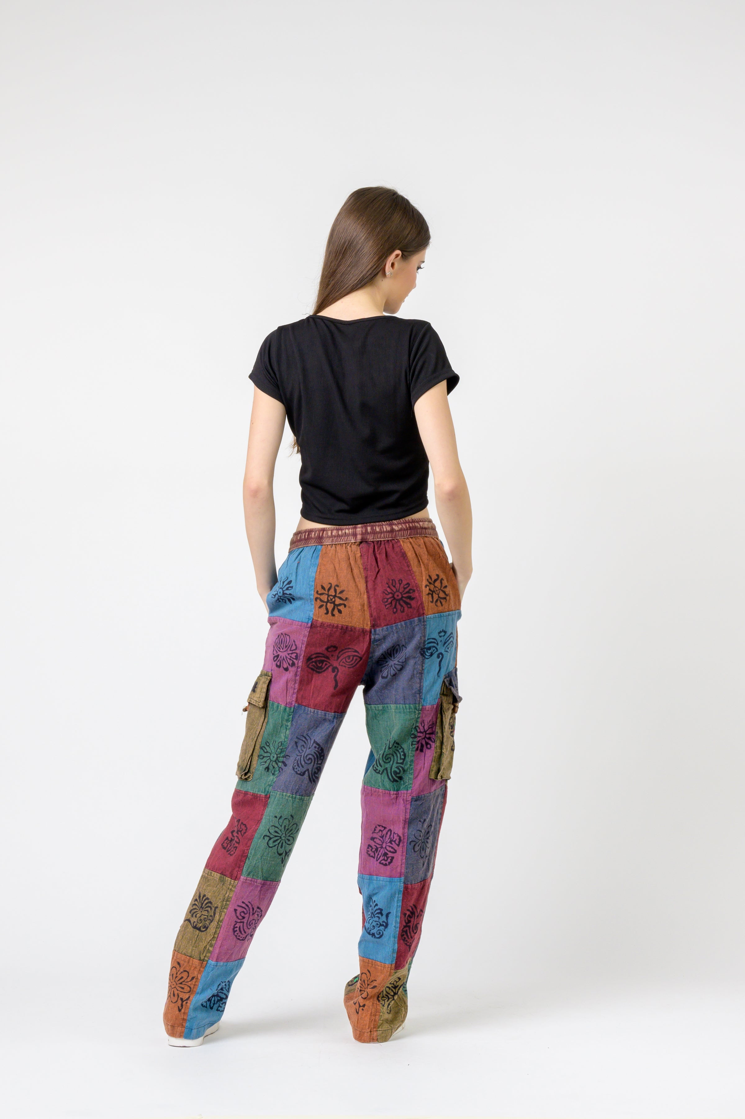 Rhea Tie Waist Cargo Pants