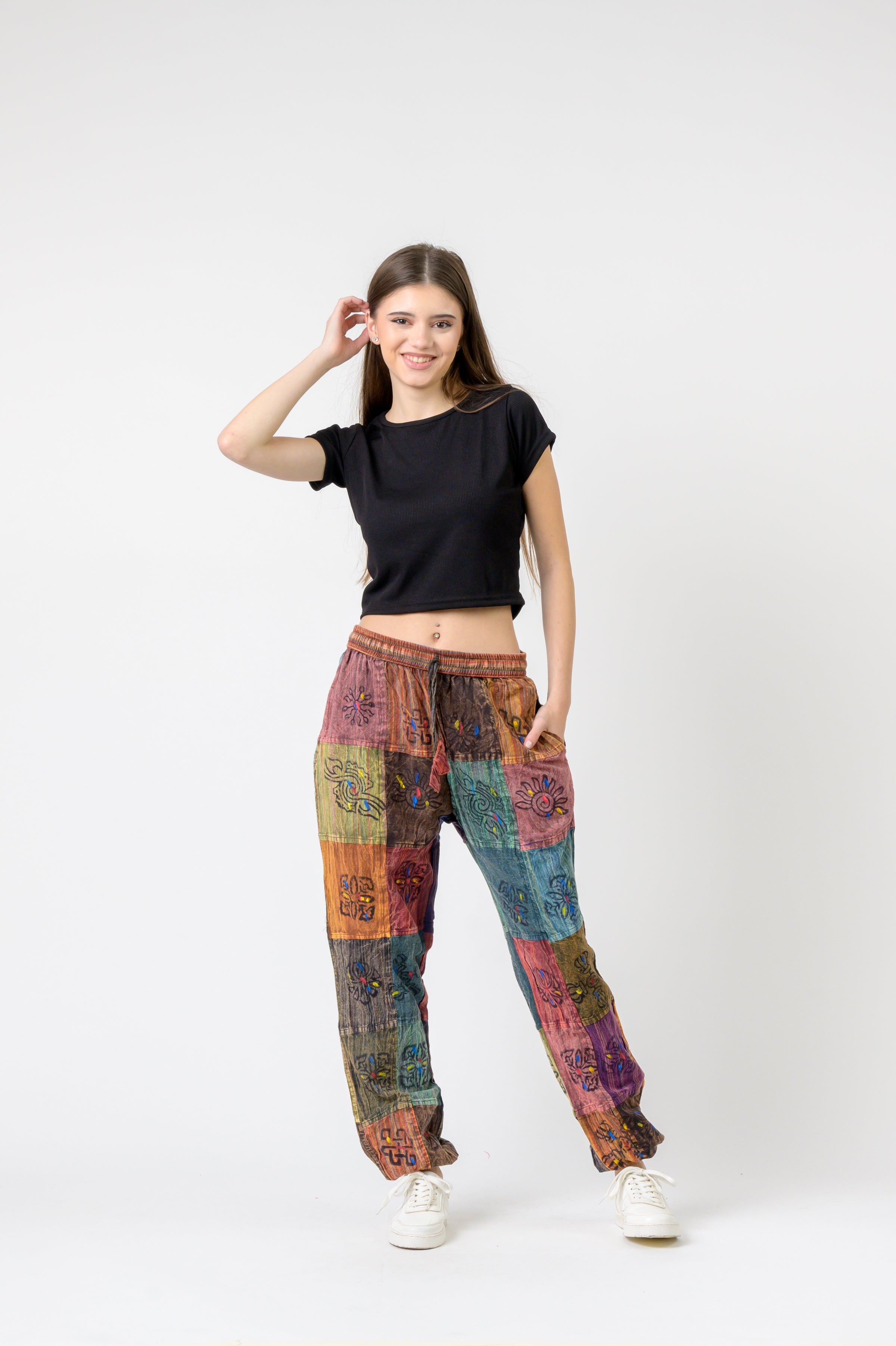 Rhea Patch Pants
