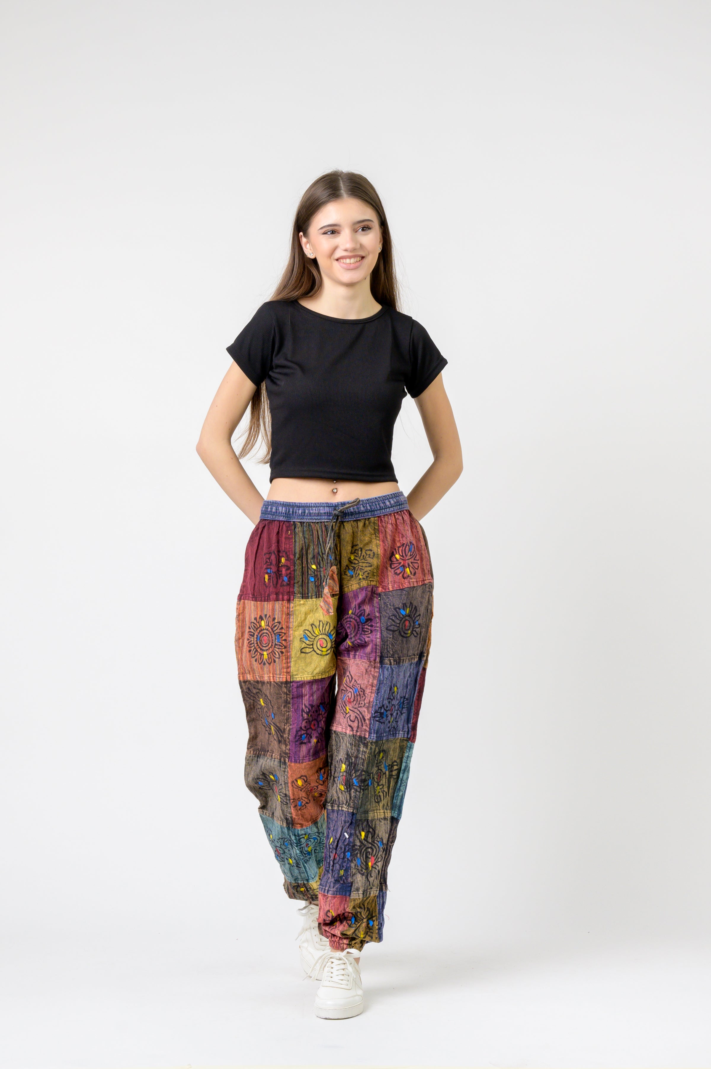 Rhea Patch Pants