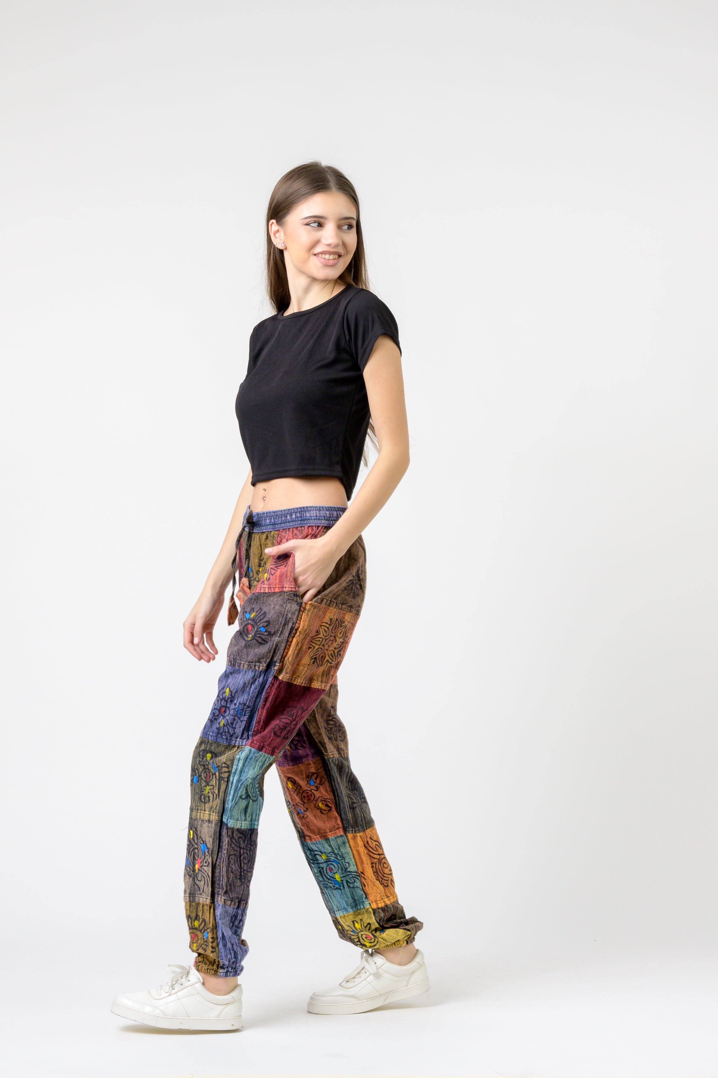Rhea Patch Pants