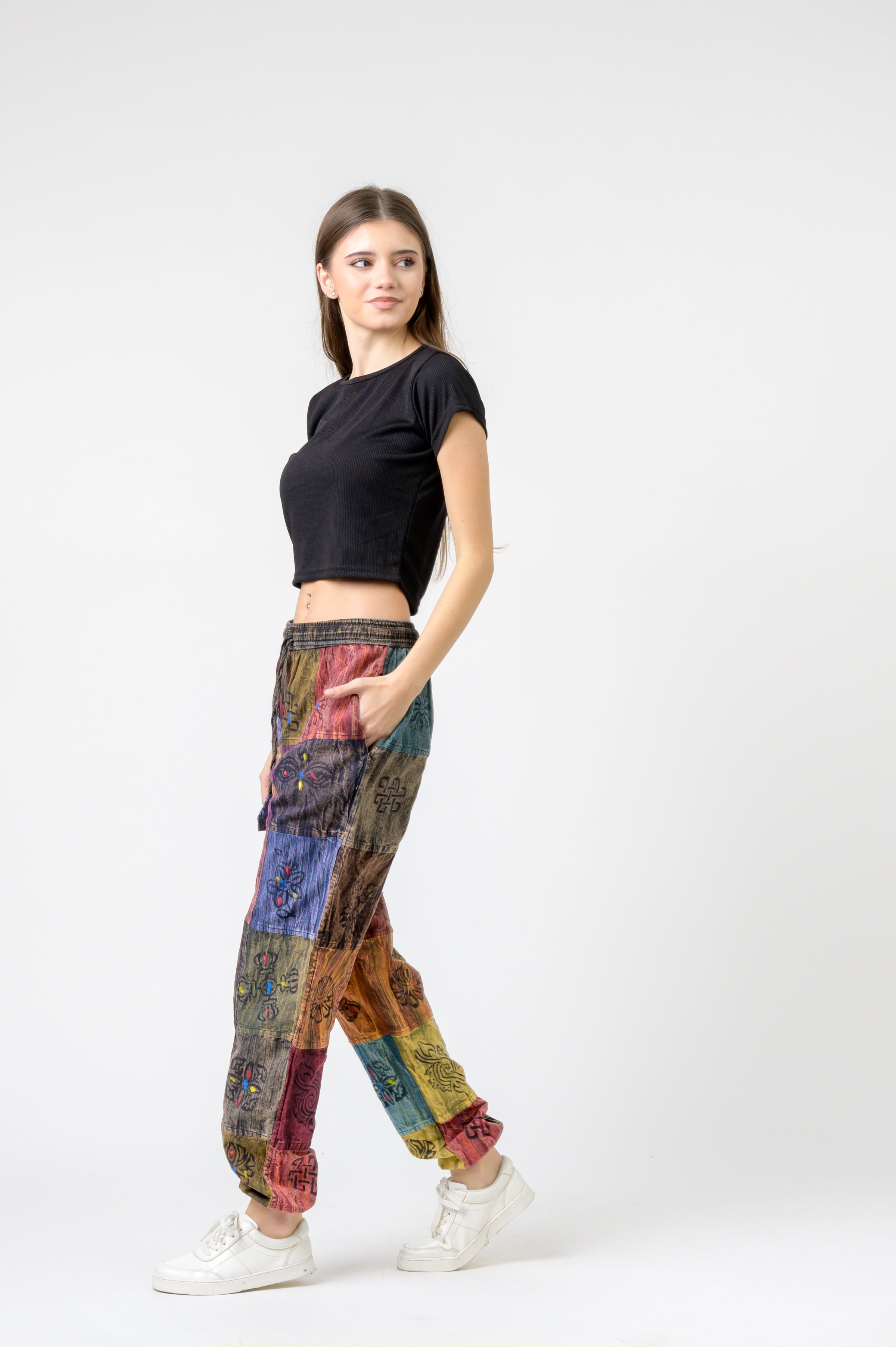 Rhea Patch Pants