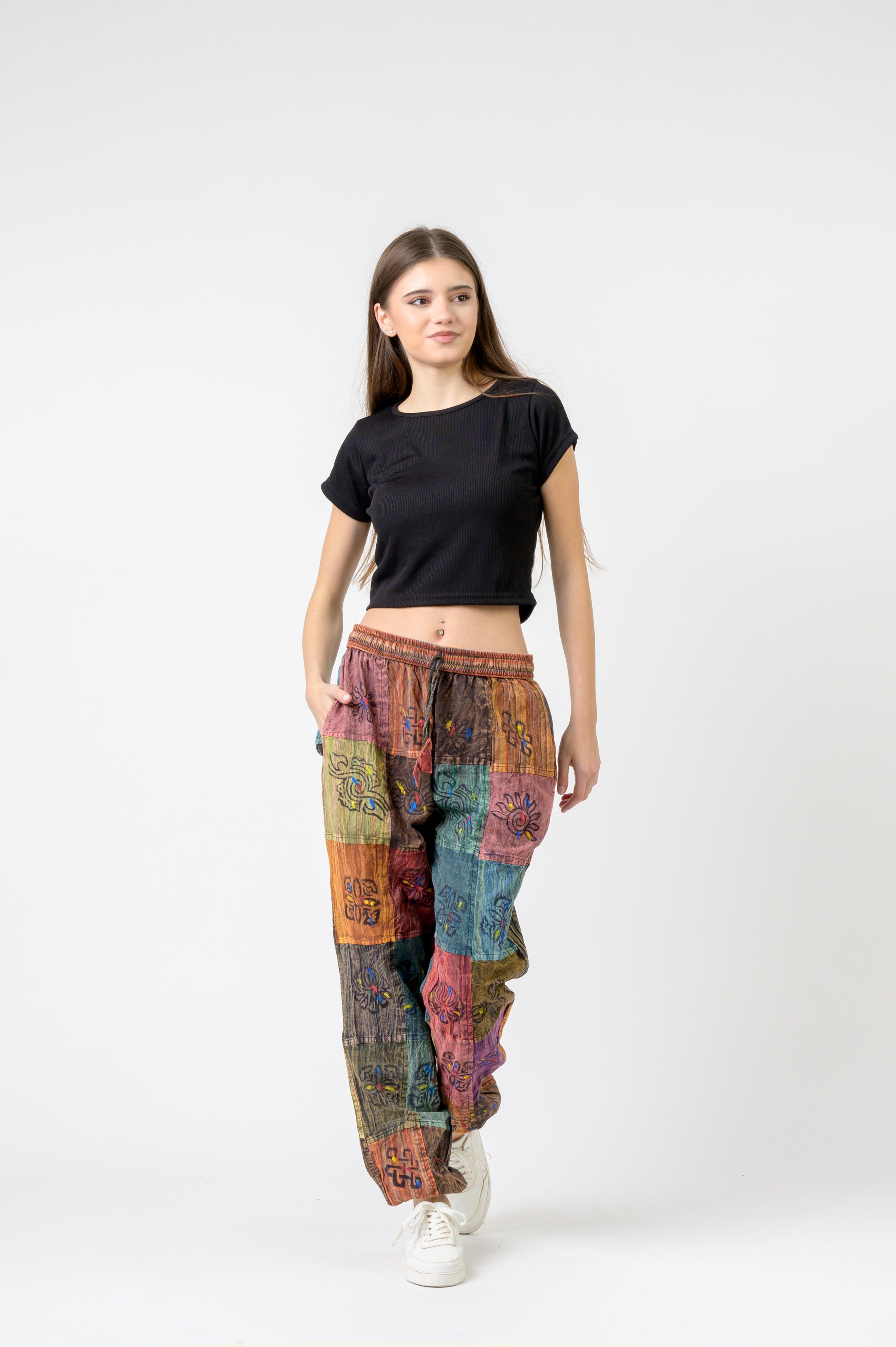 Rhea Patch Pants