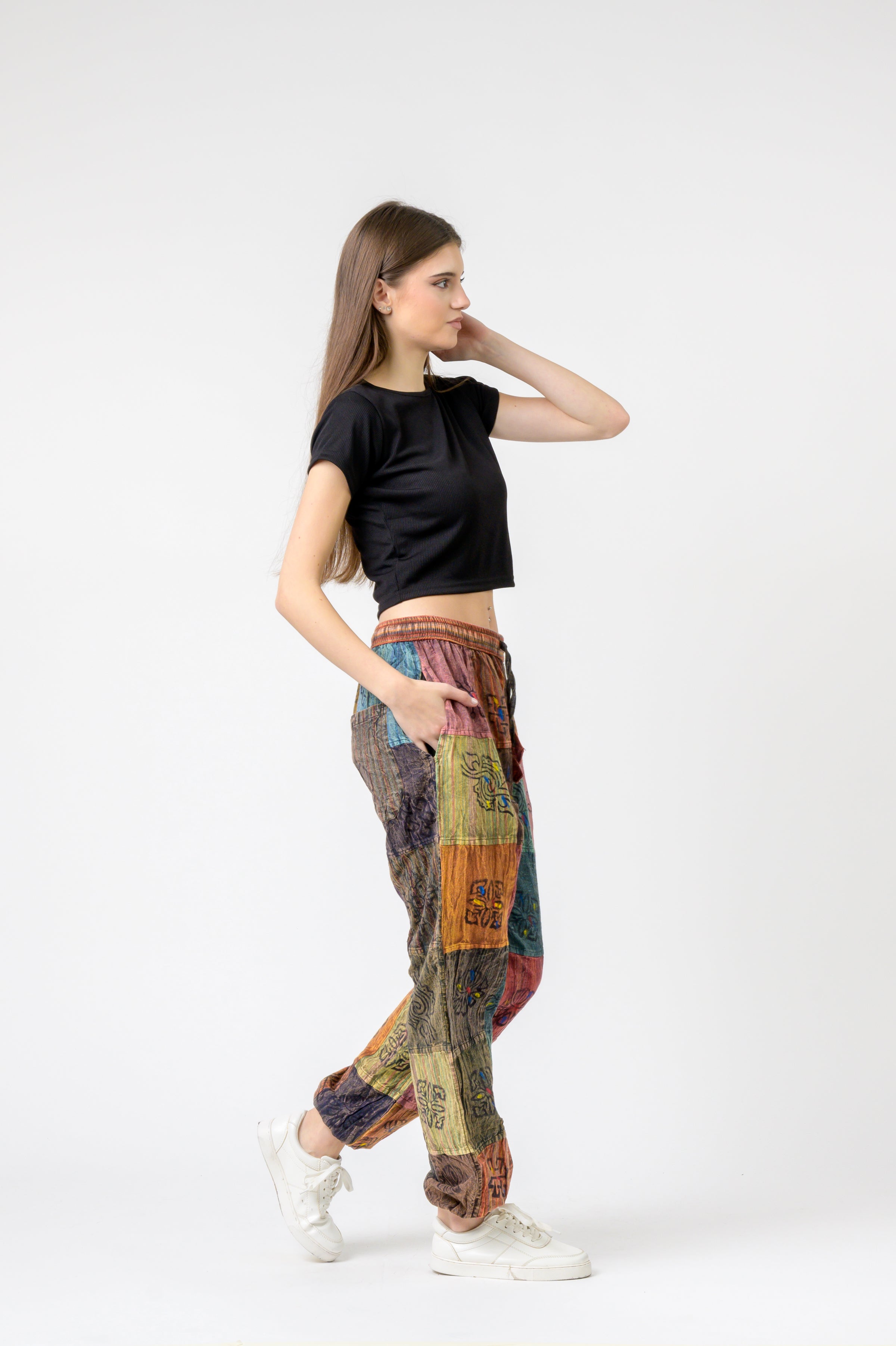 Rhea Patch Pants
