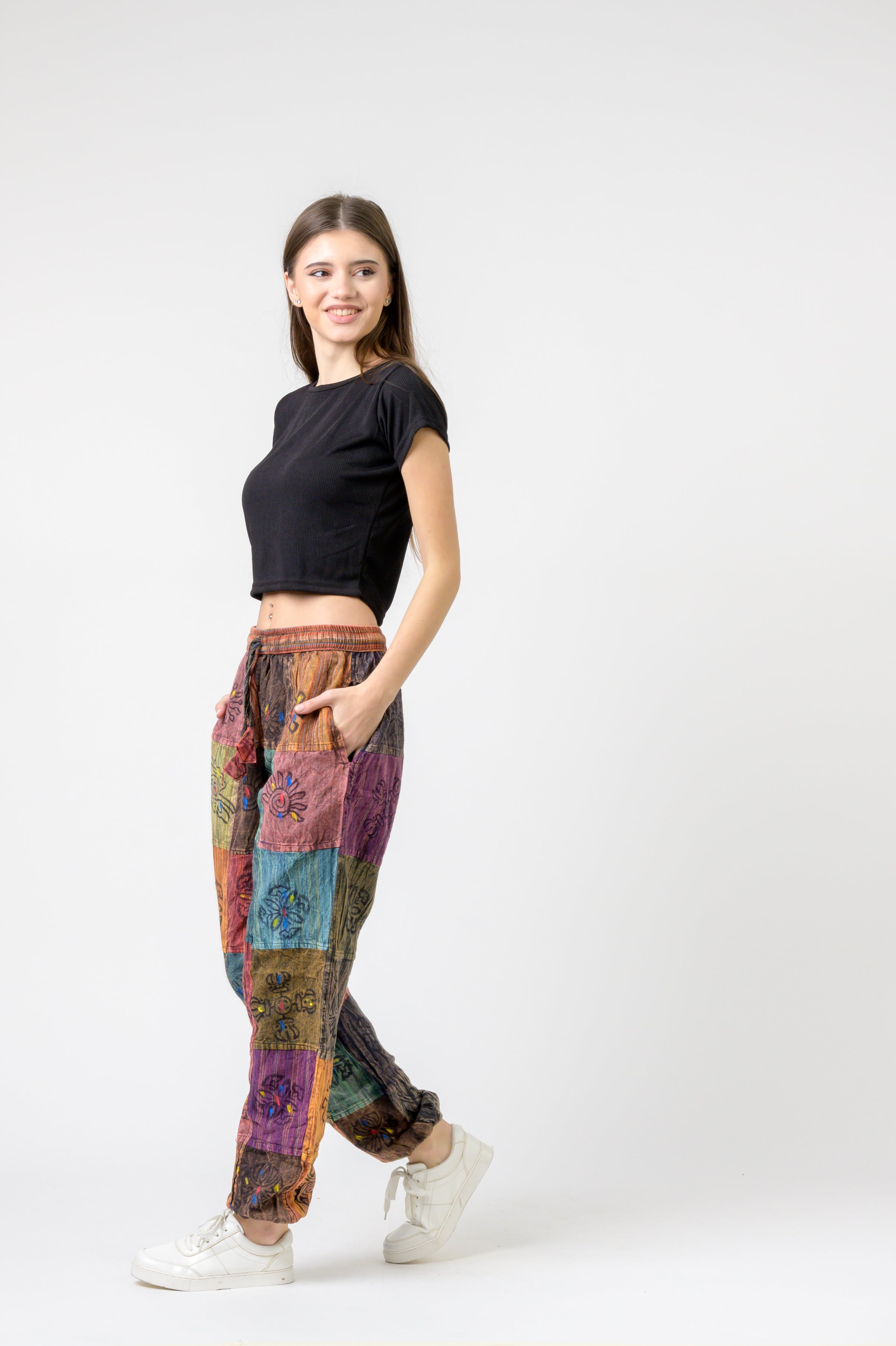 Rhea Patch Pants