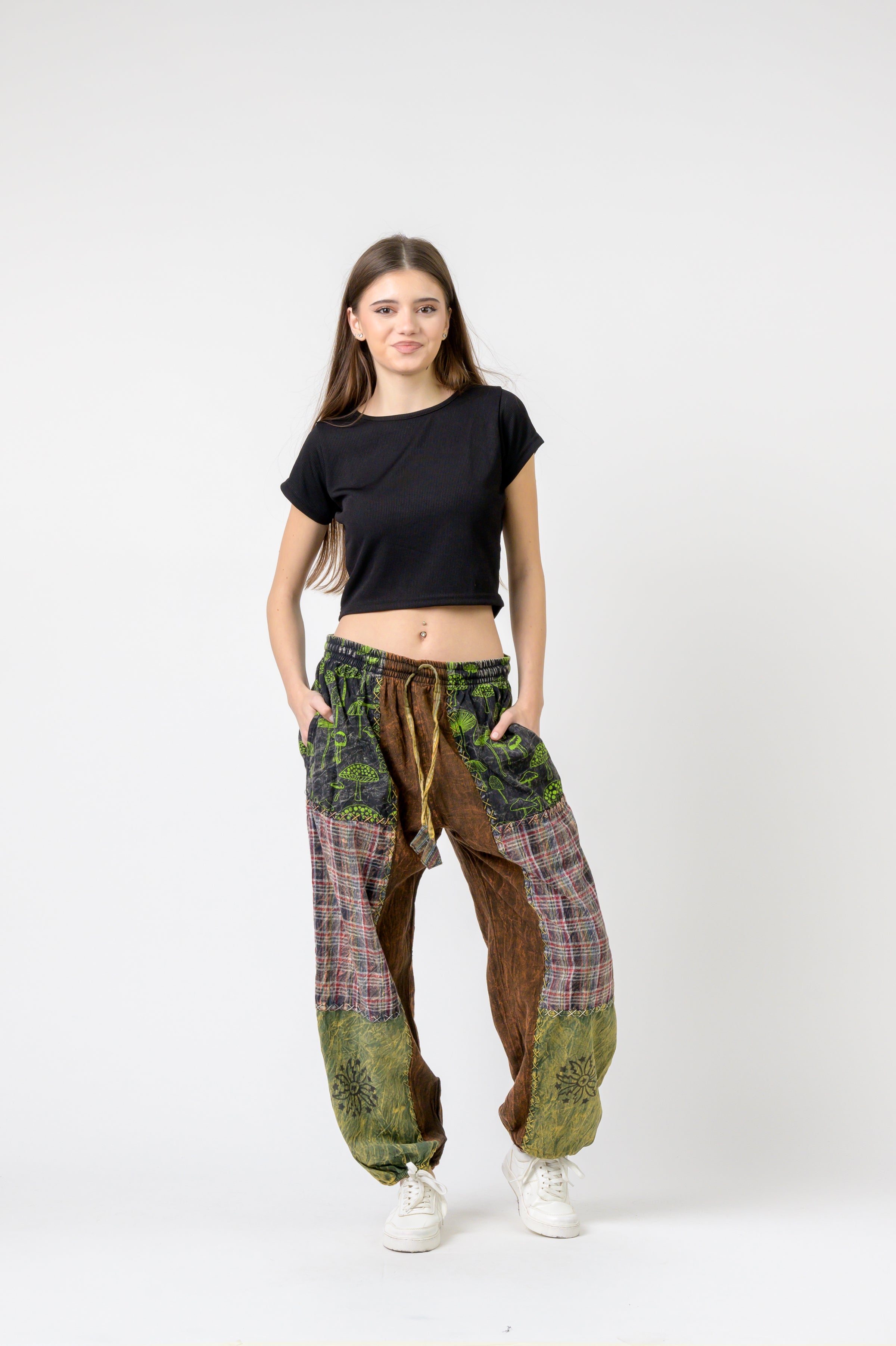 Rhea Patch Pants
