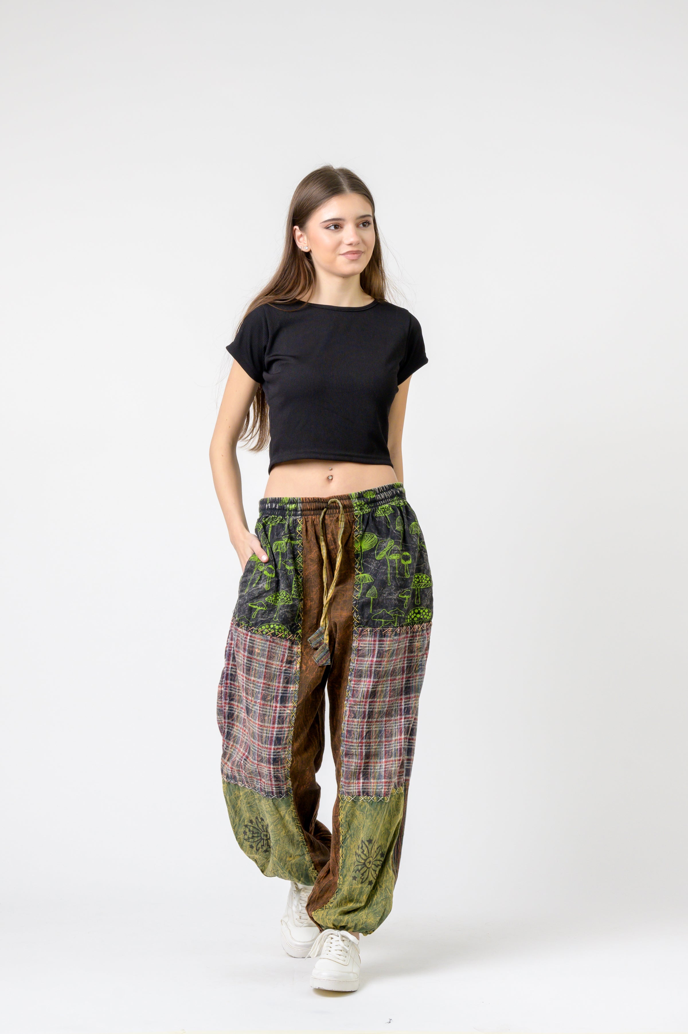 Rhea Patch Pants
