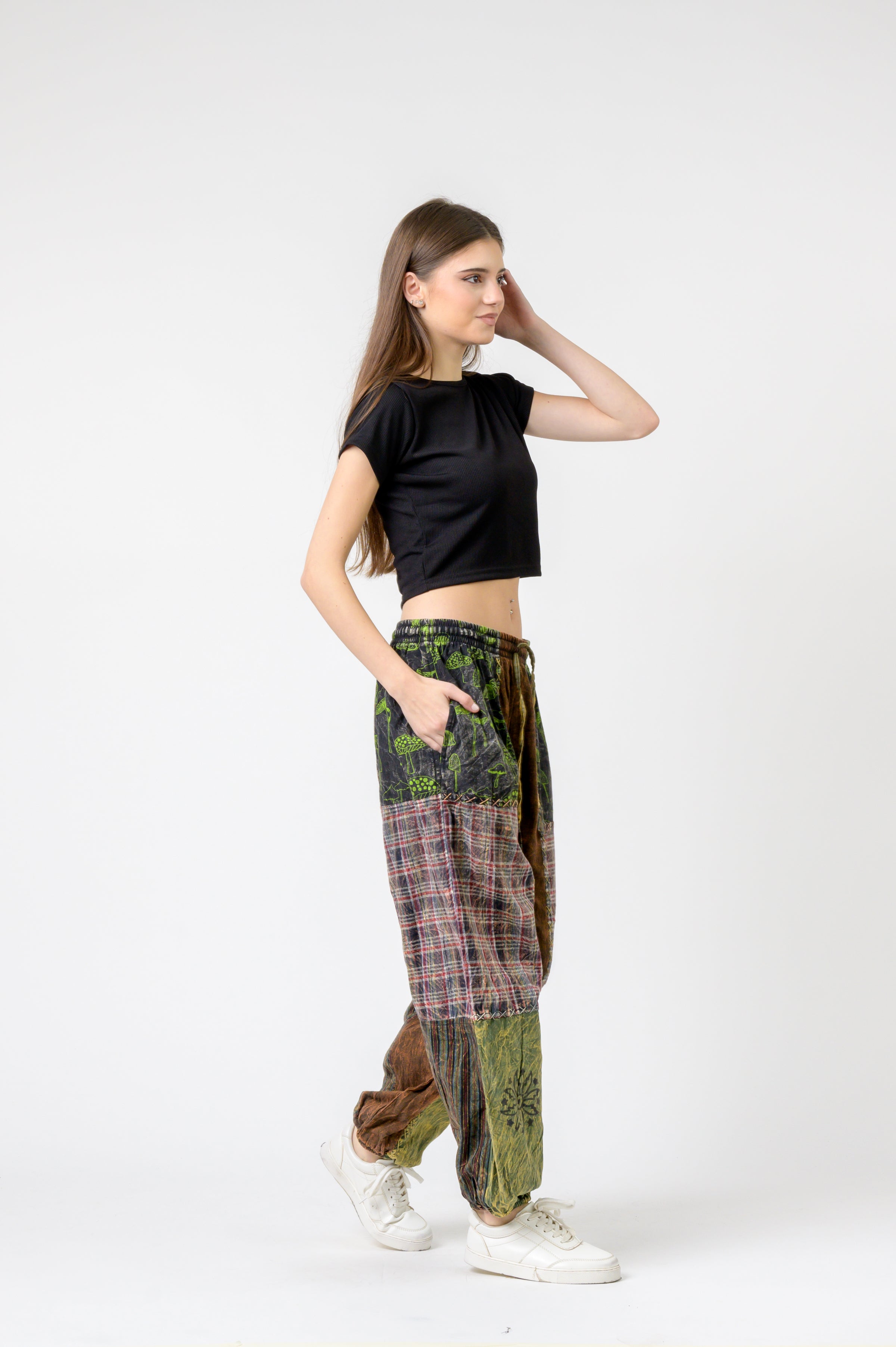 Rhea Patch Pants