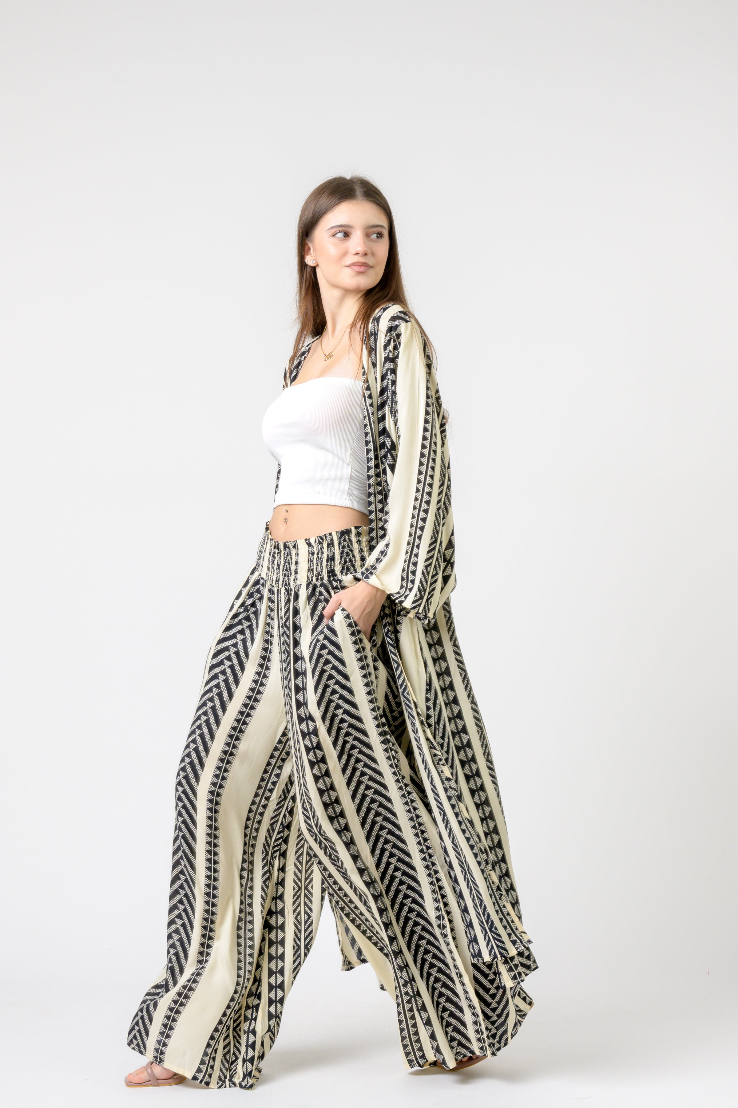 Rhea Aztec Print Palmas Pants