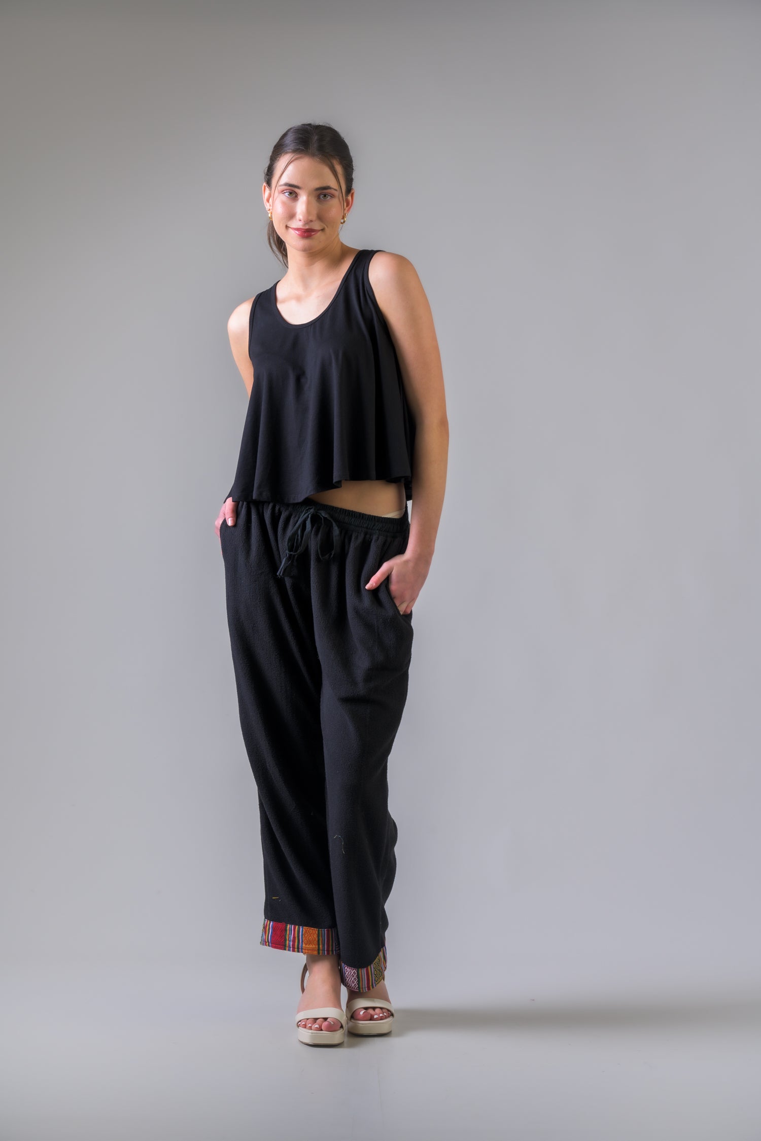 Rhea Comfy Pants Black / Small