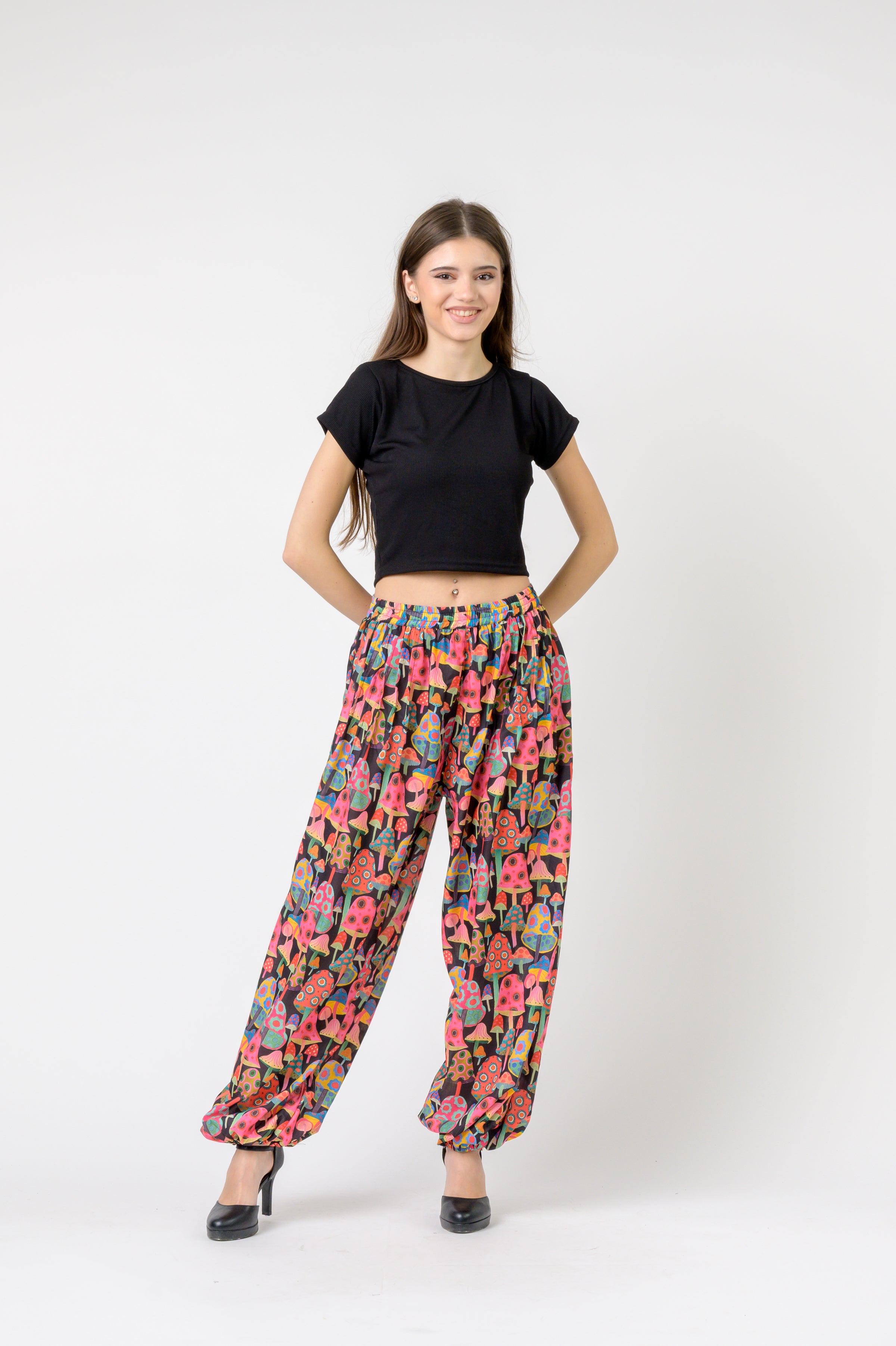 Rhea Festive Mushroom Pants