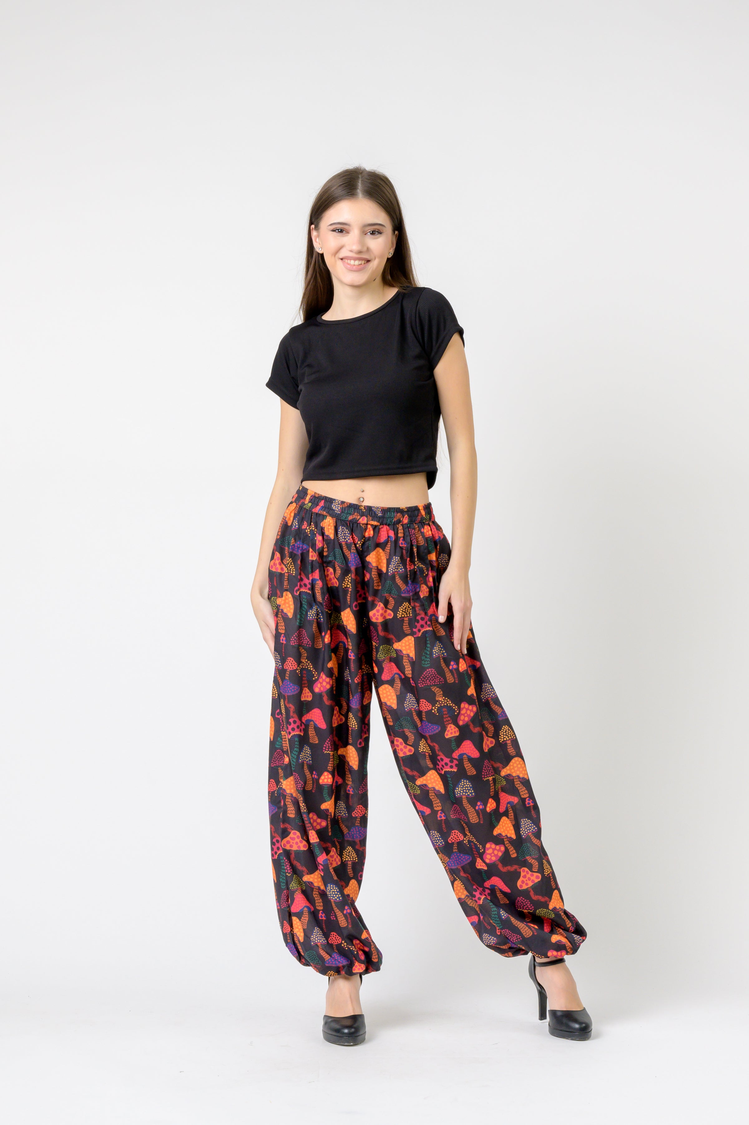 Rhea Festive Mushroom Pants