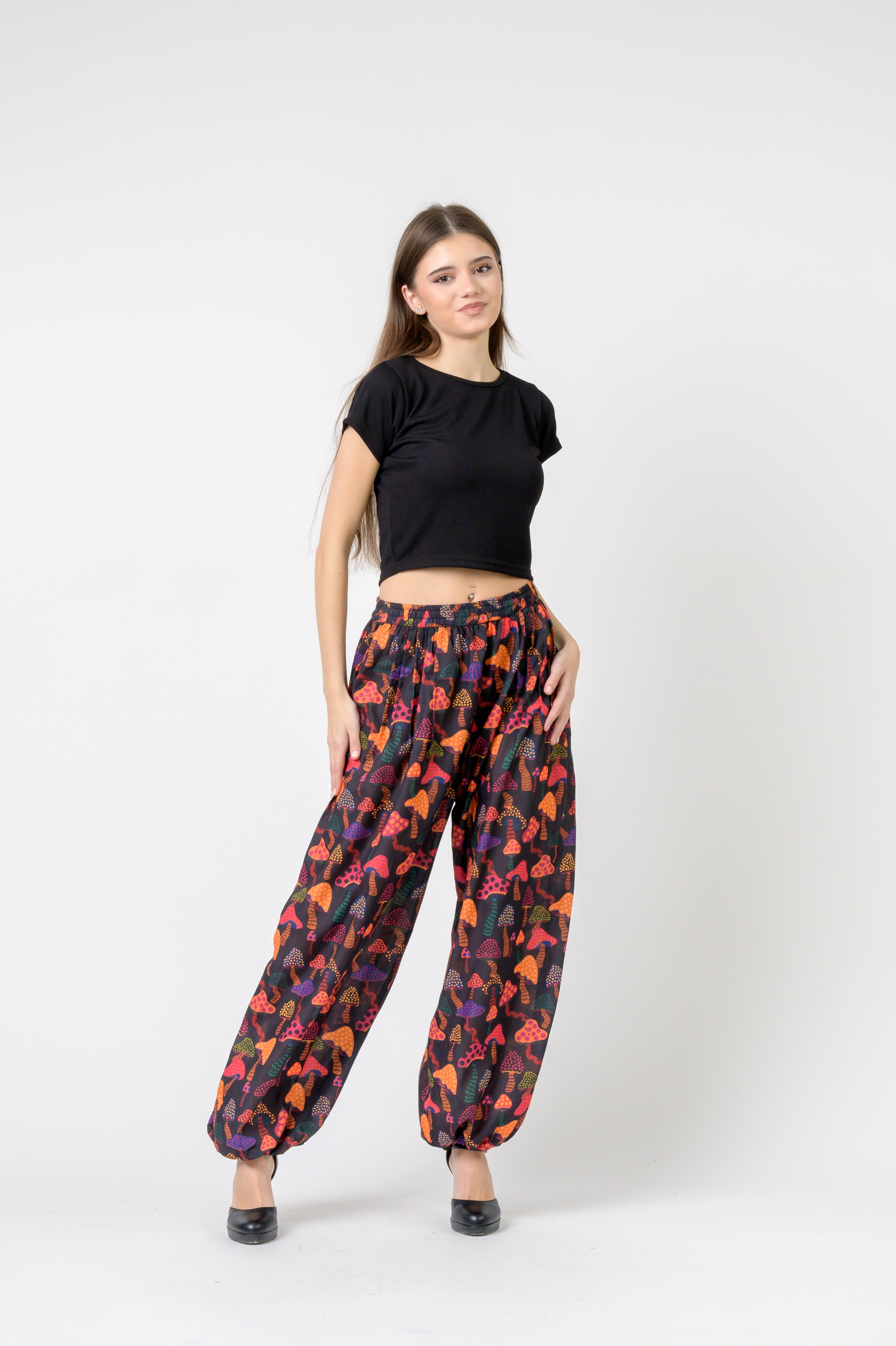 Rhea Festive Mushroom Pants