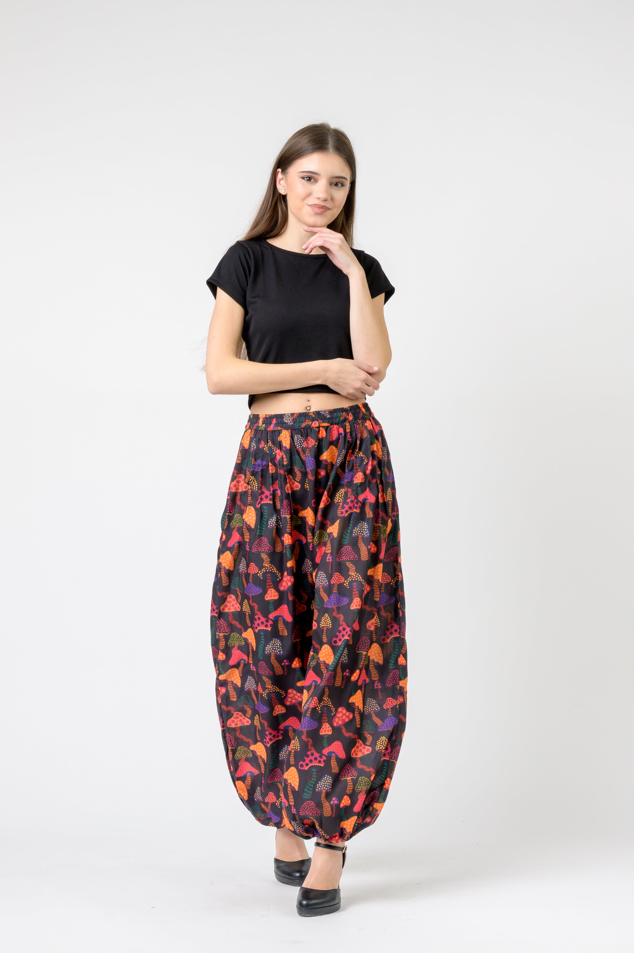 Rhea Festive Mushroom Pants