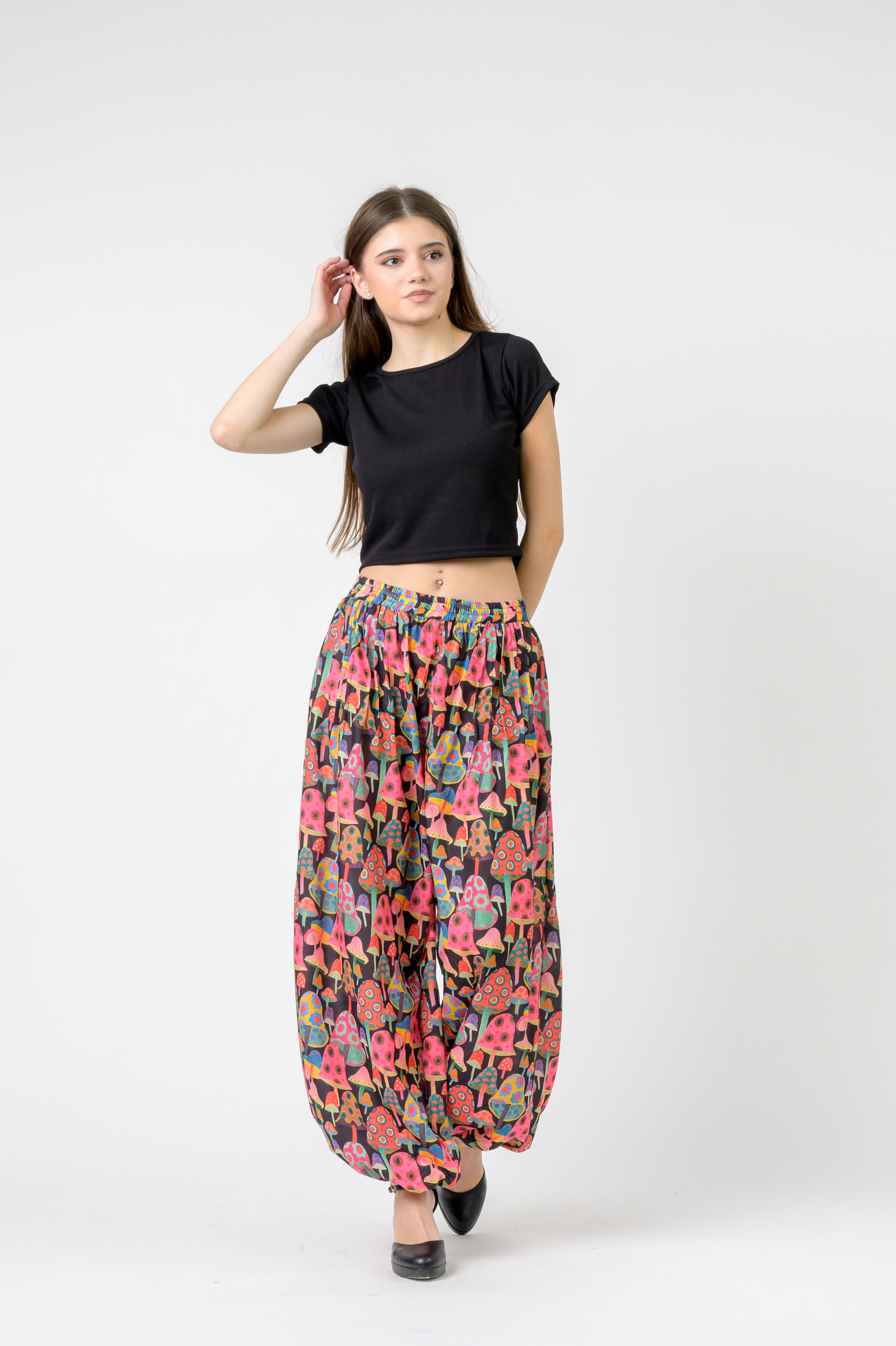 Rhea Festive Mushroom Pants