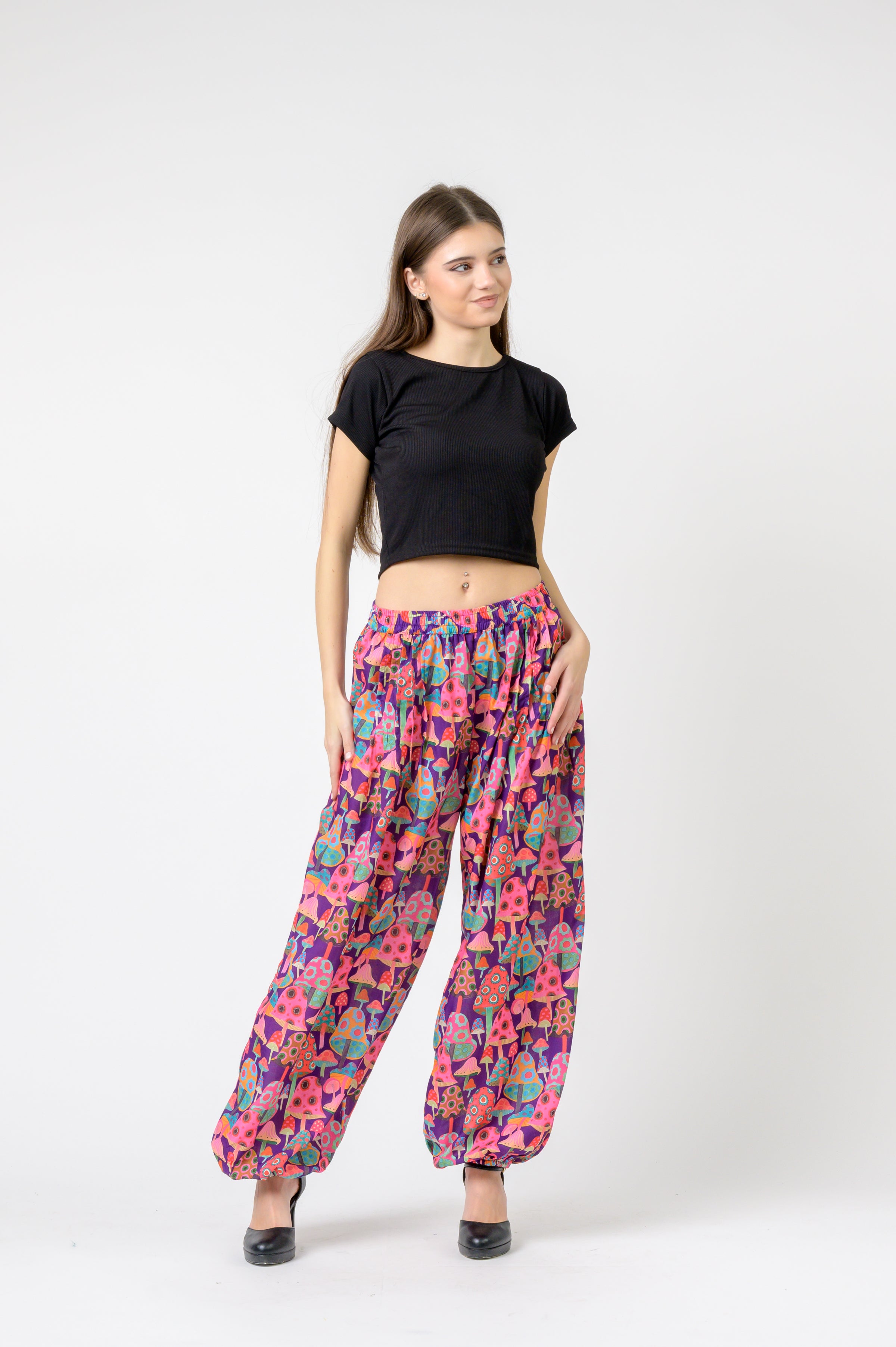 Rhea Festive Mushroom Pants