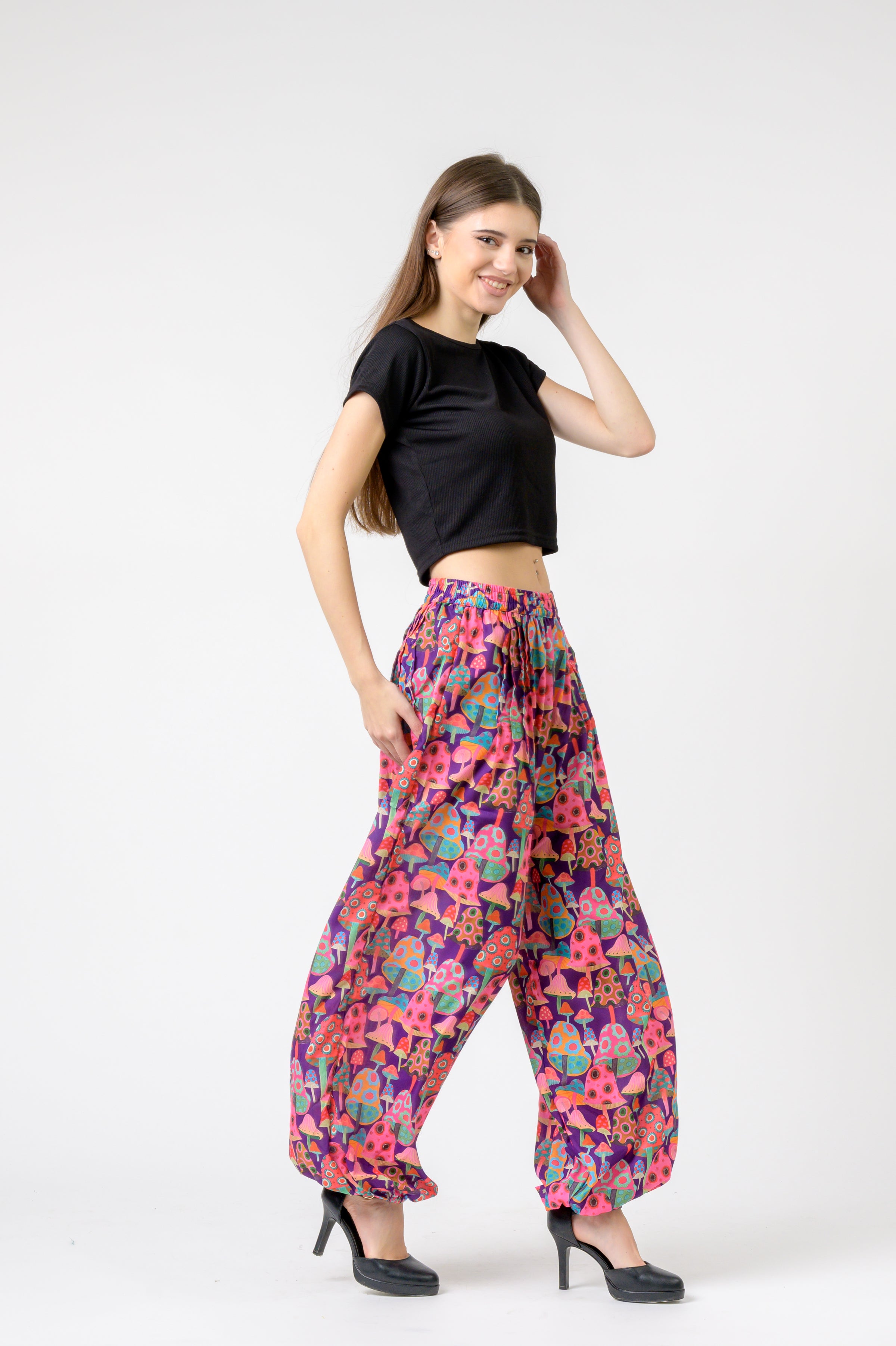 Rhea Festive Mushroom Pants