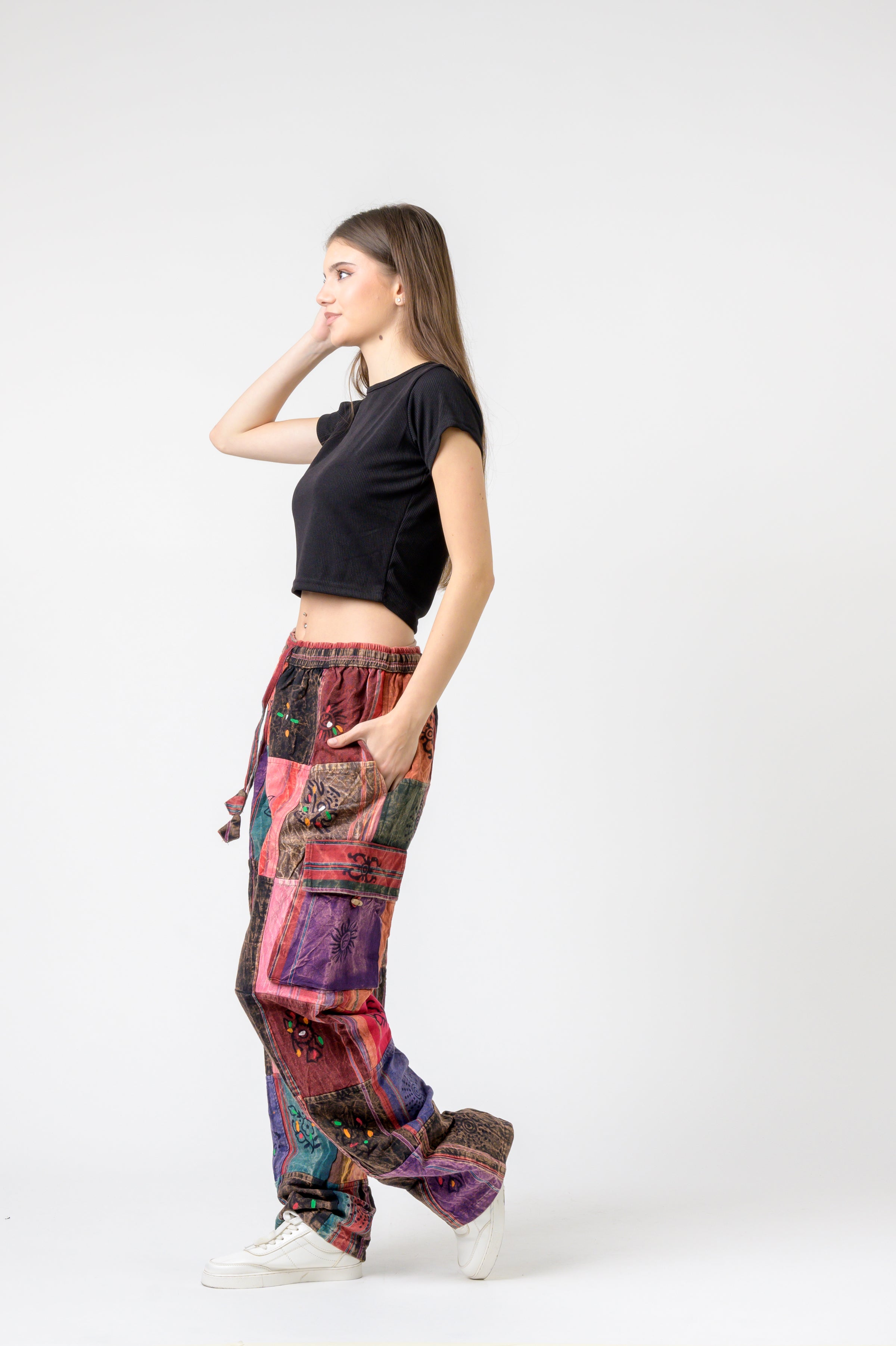 Quilt Cargo Pants (Assorted)
