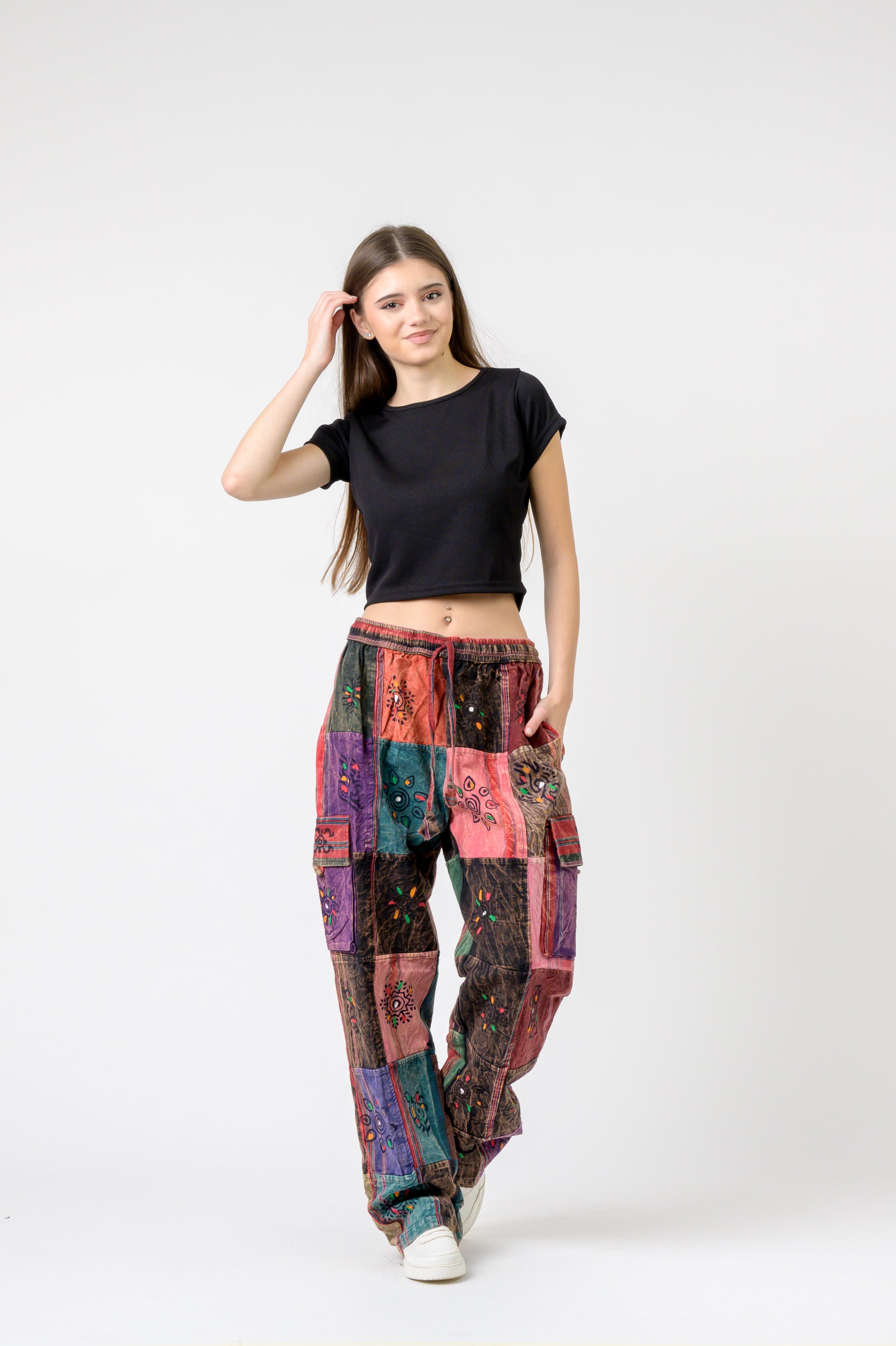 Quilt Cargo Pants (Assorted)