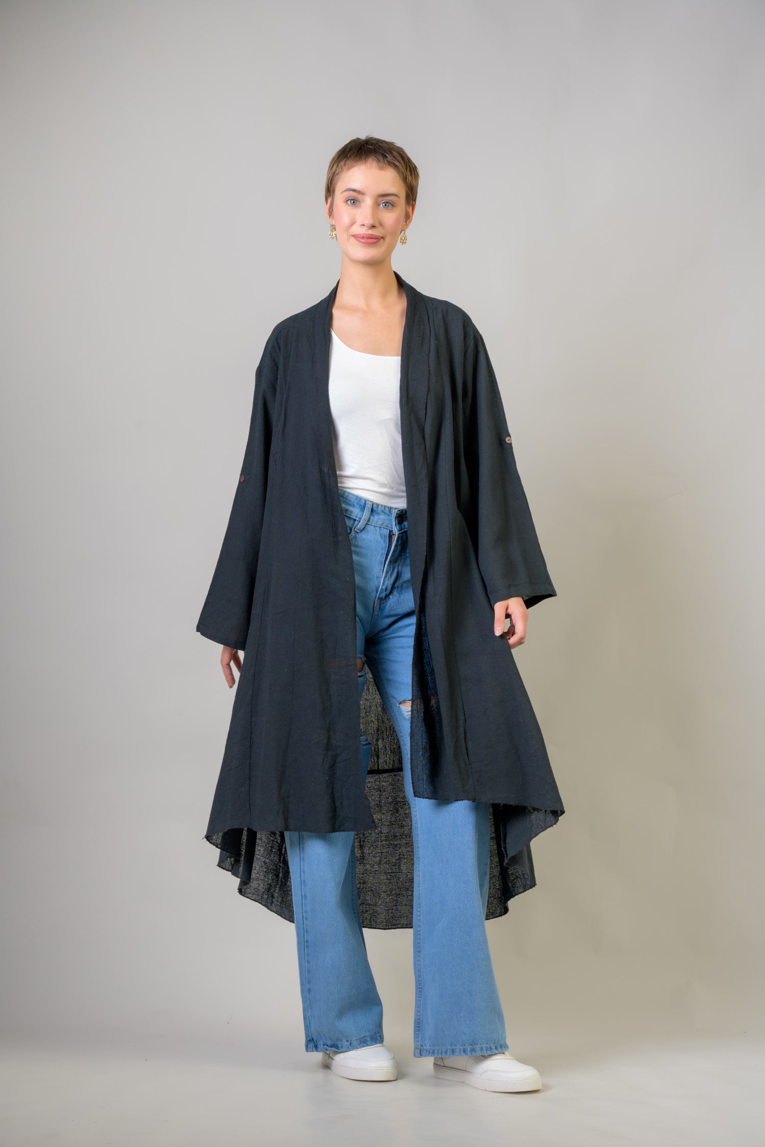 Rhea Slub Duster Assorted / One Size