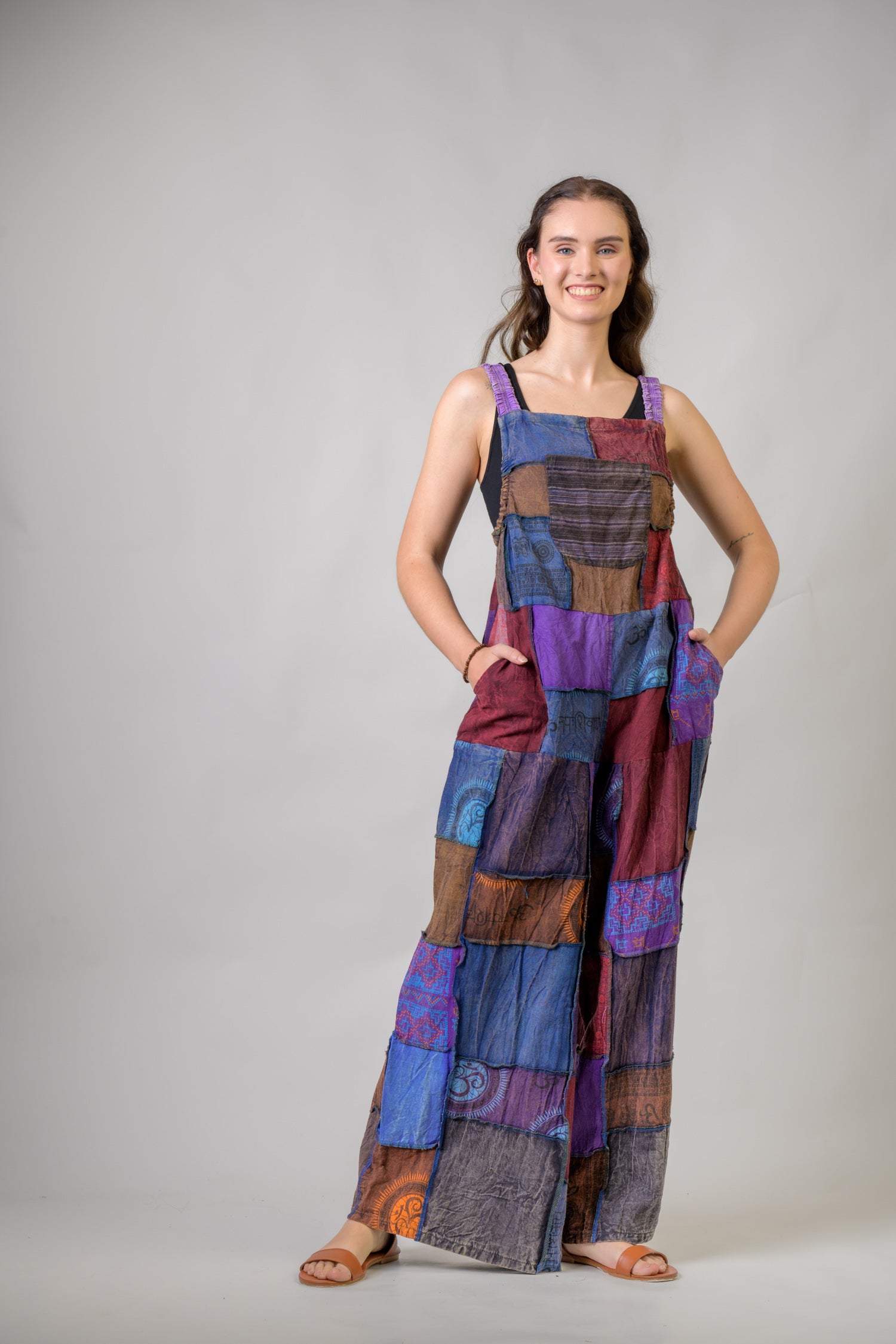 Rhea Patch Pattern Jumper