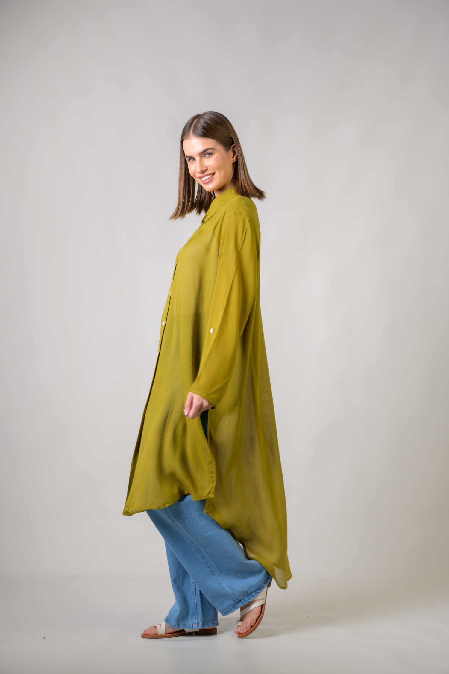 Rhea Long Collar Shirt