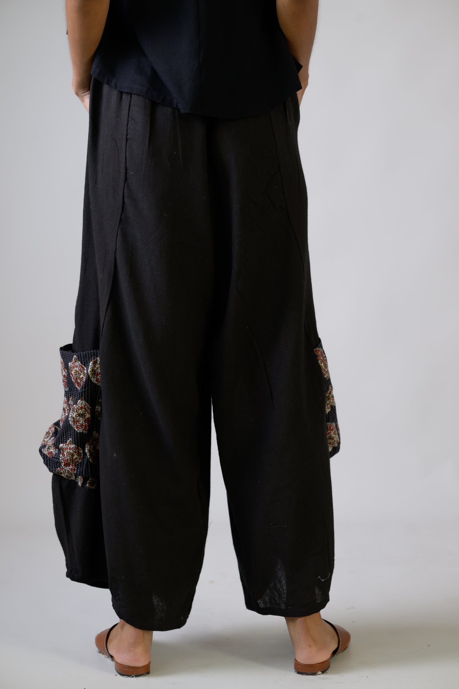 Katha Print Pocket Pants Henna Shoppe