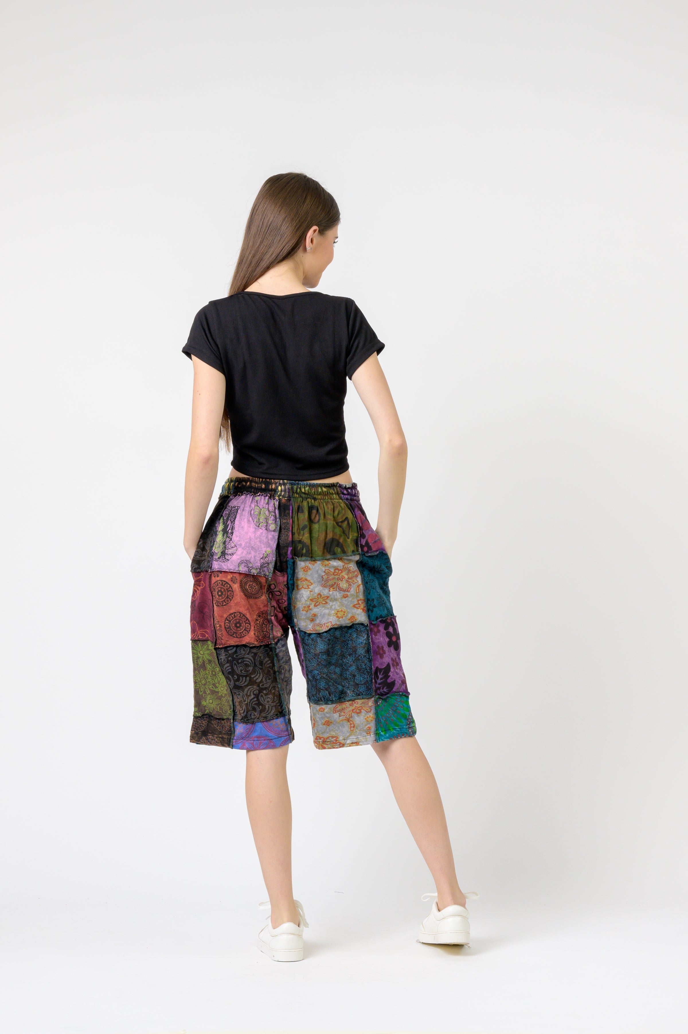 Rhea Mix Patch Short Trouser