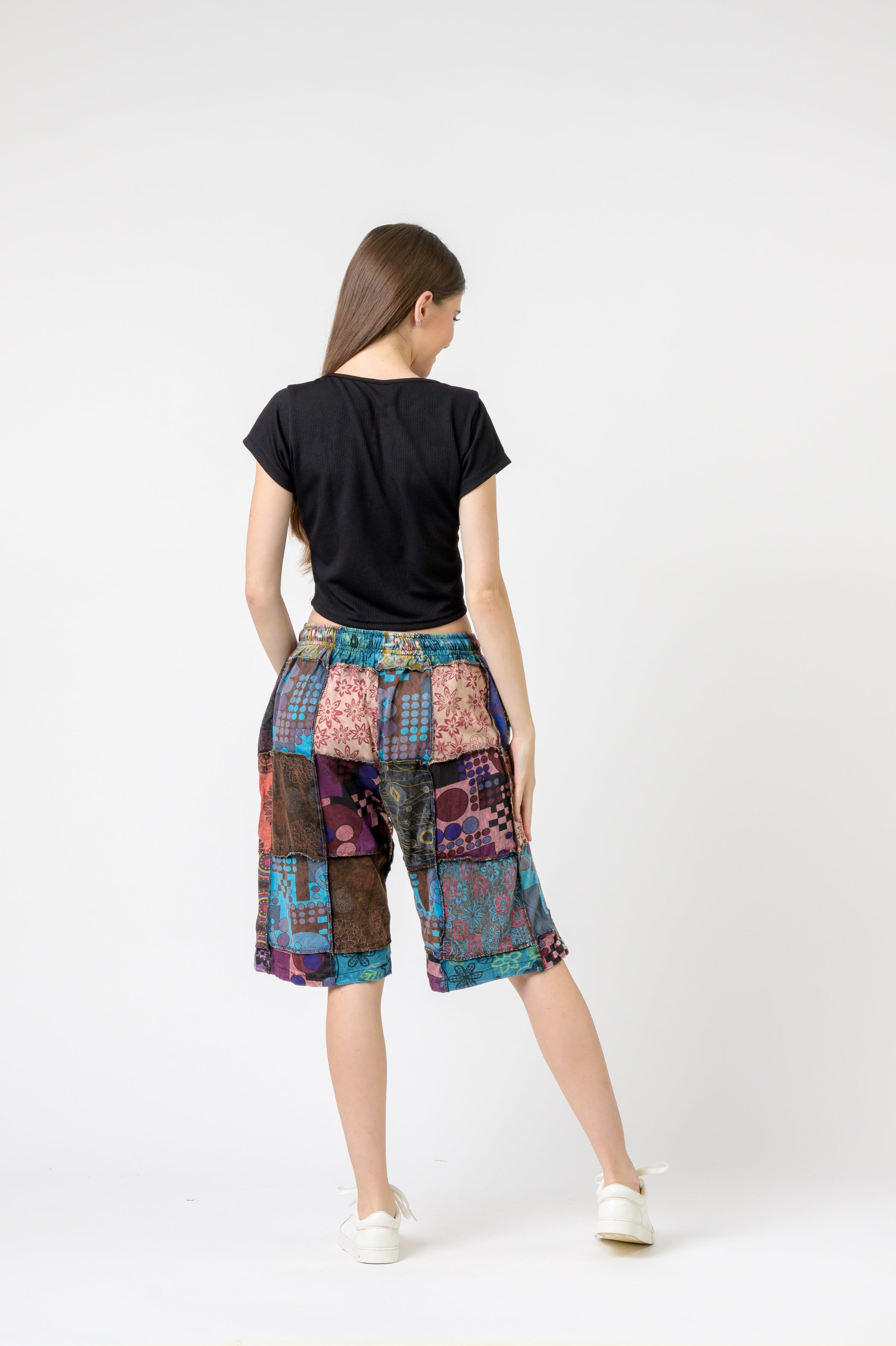 Rhea Mix Patch Short Trouser