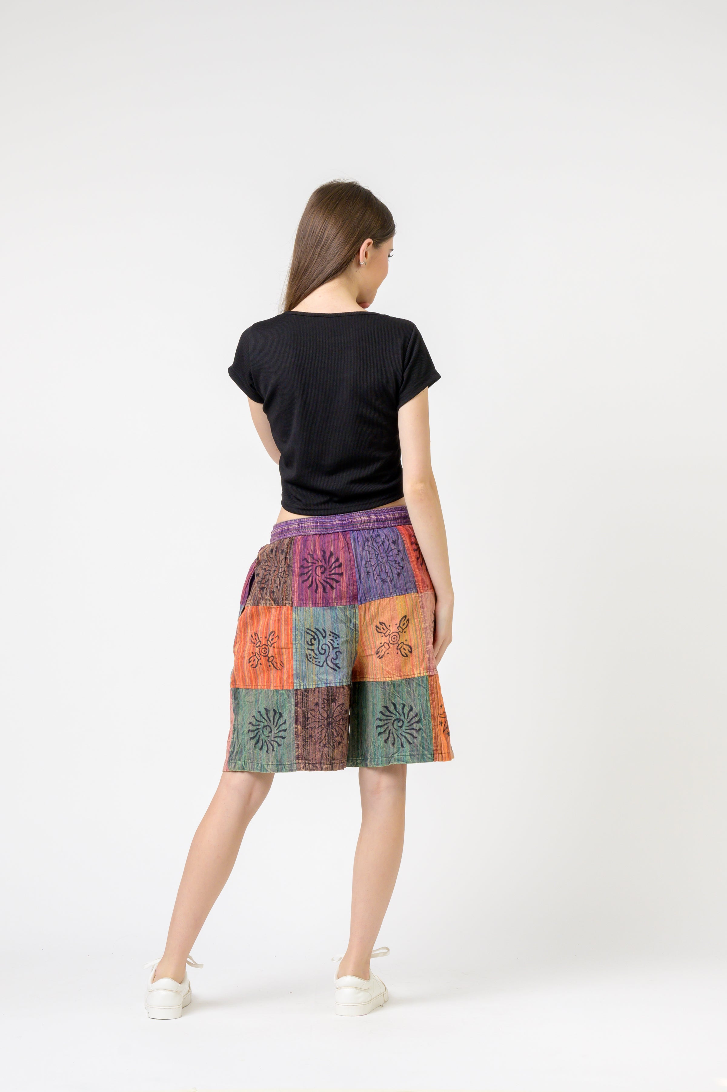 Rhea Mix Patch Short Trouser