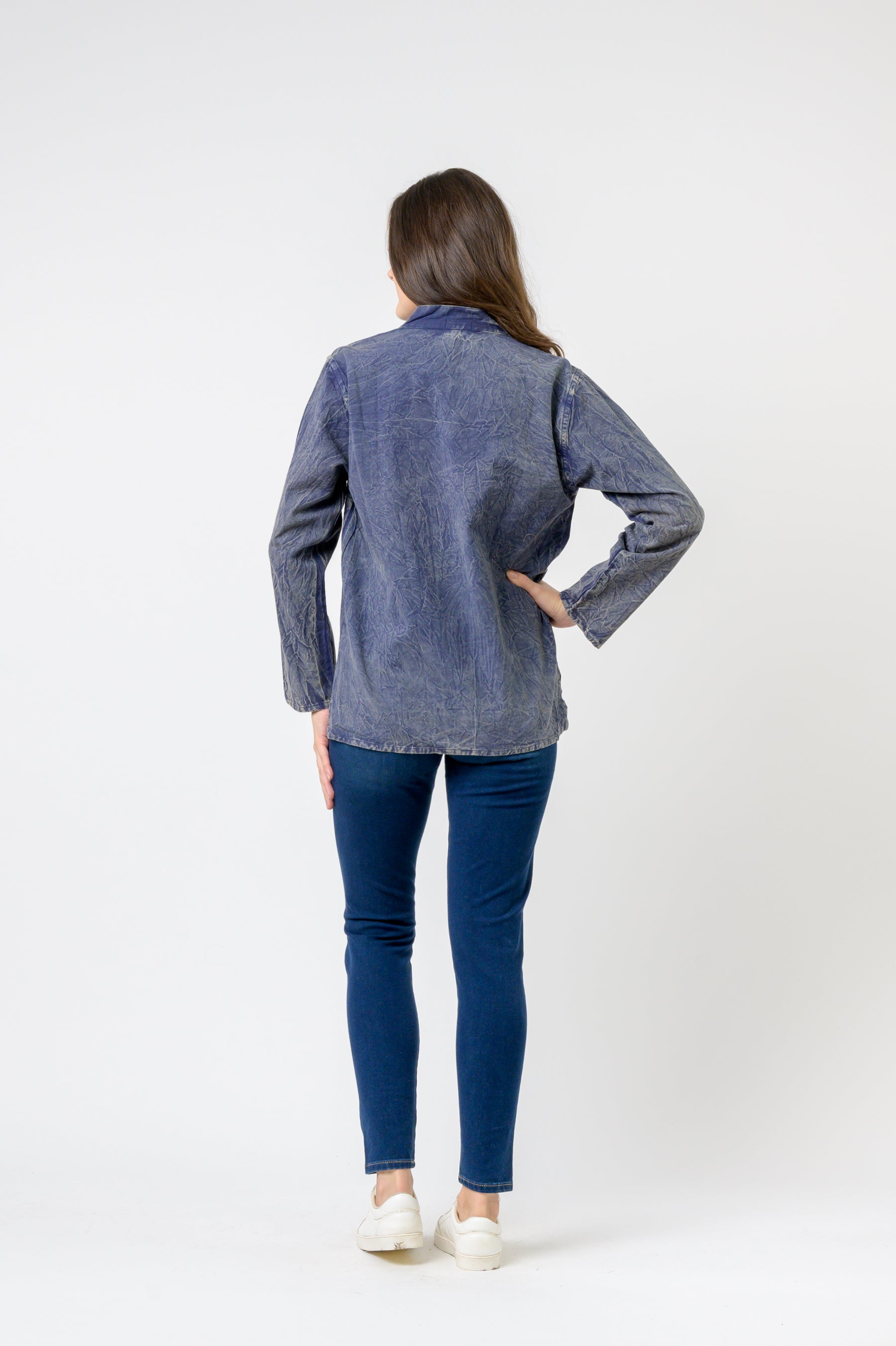 Rhea Button V-Neck Shirt