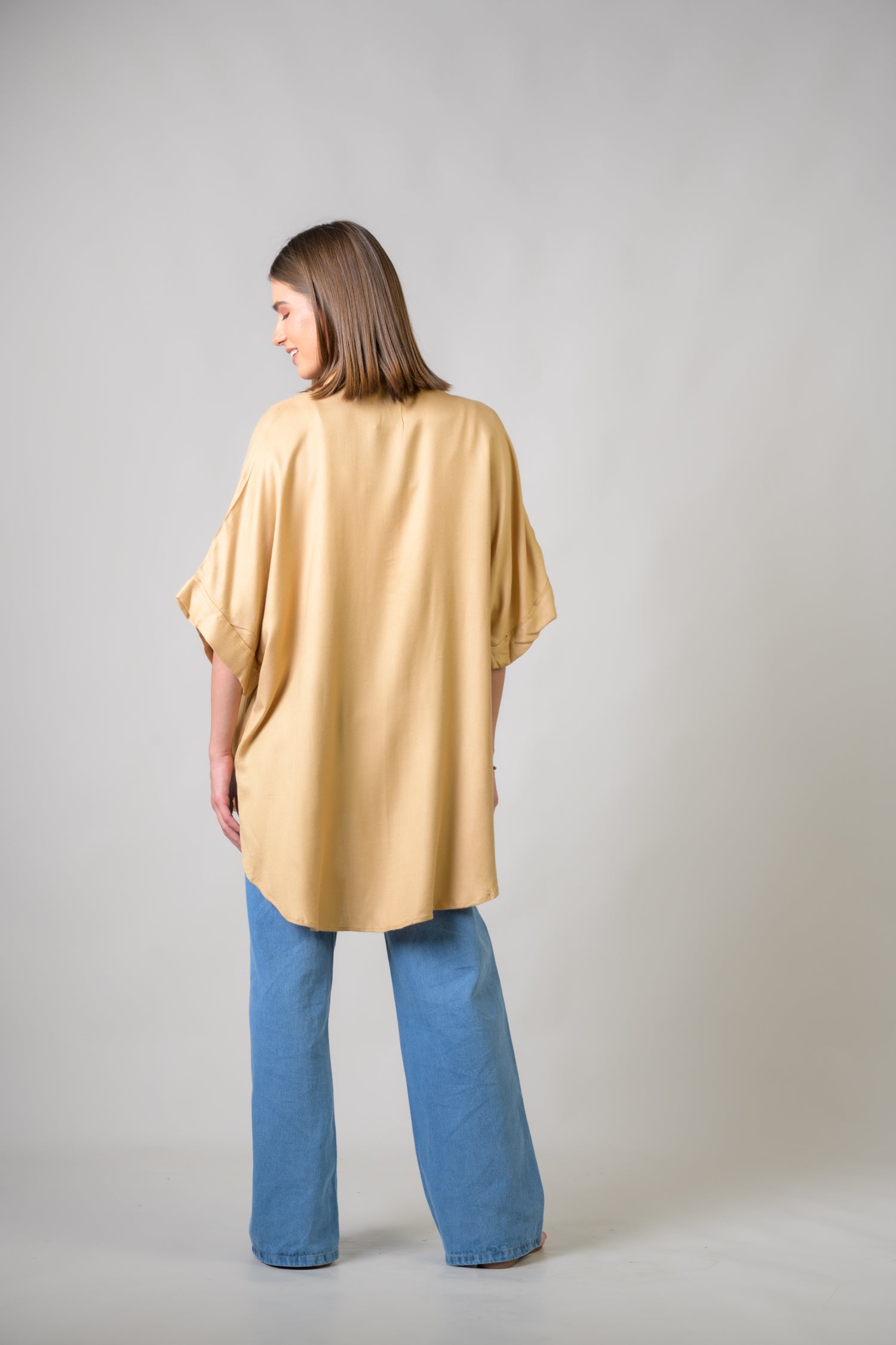 Rhea Mila Shirt Beige / L/X