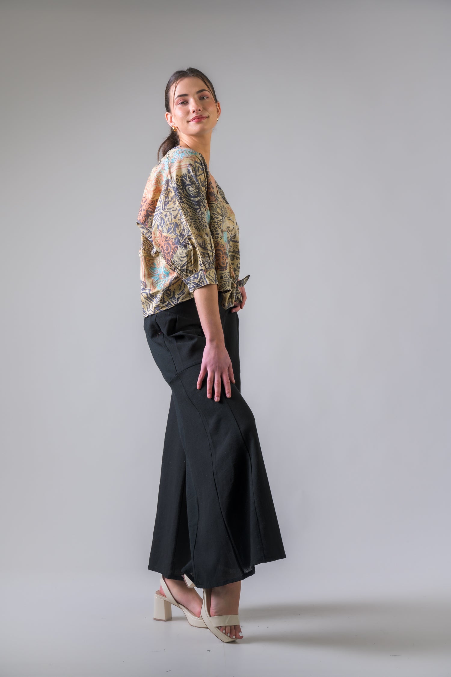 Rhea Josie Top Brown / Small/Medium