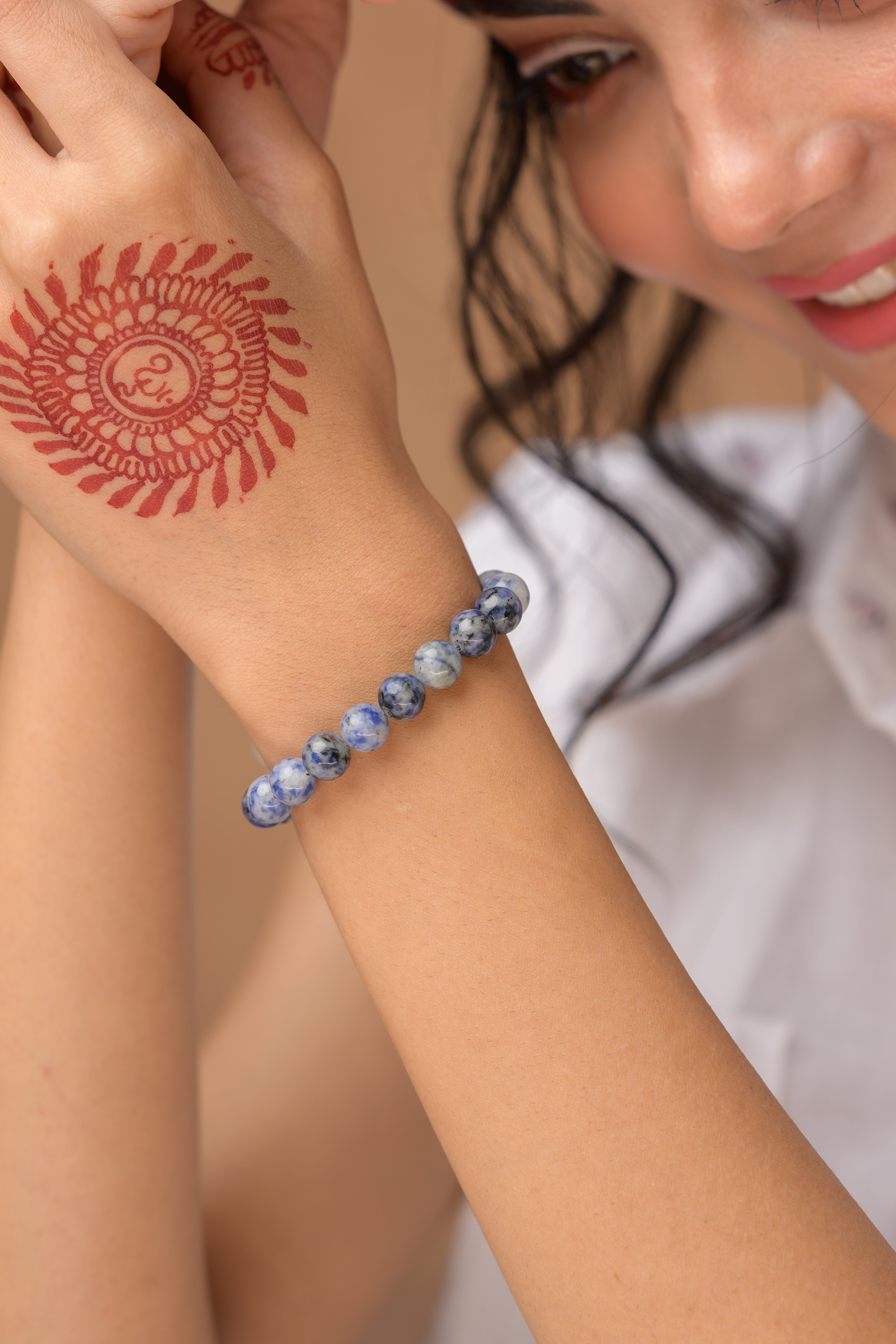 Sodalite Bead Bracelet