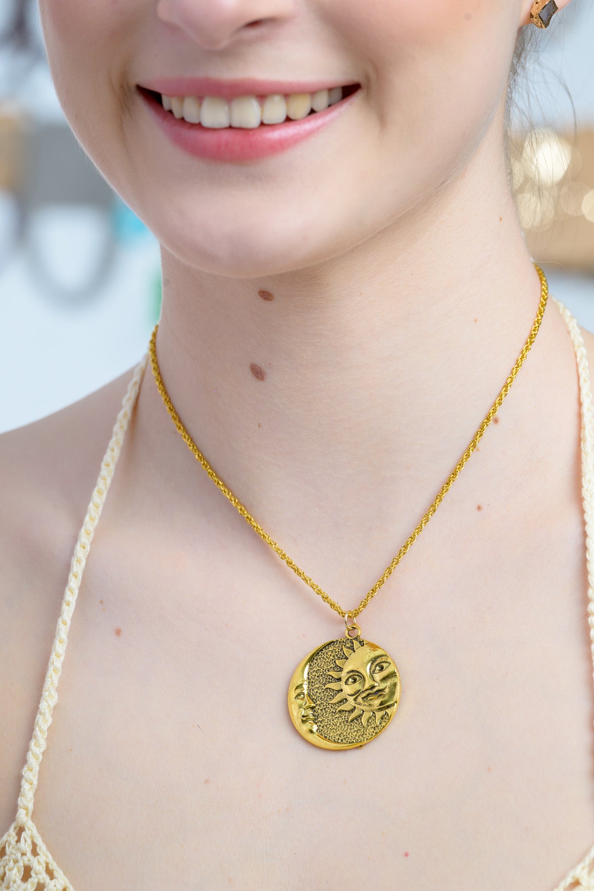 Sun Moon Necklace