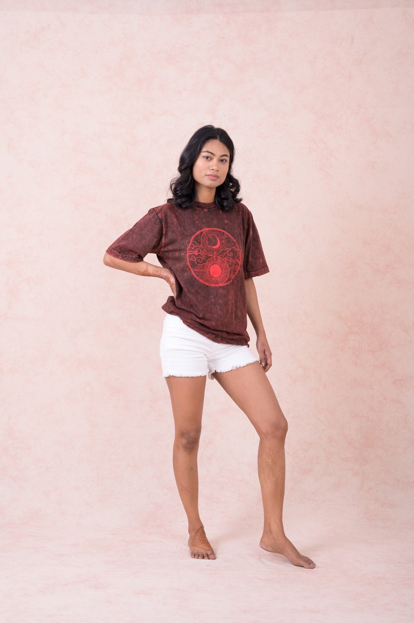 Sun and Moon Yin Yang T-Shirt