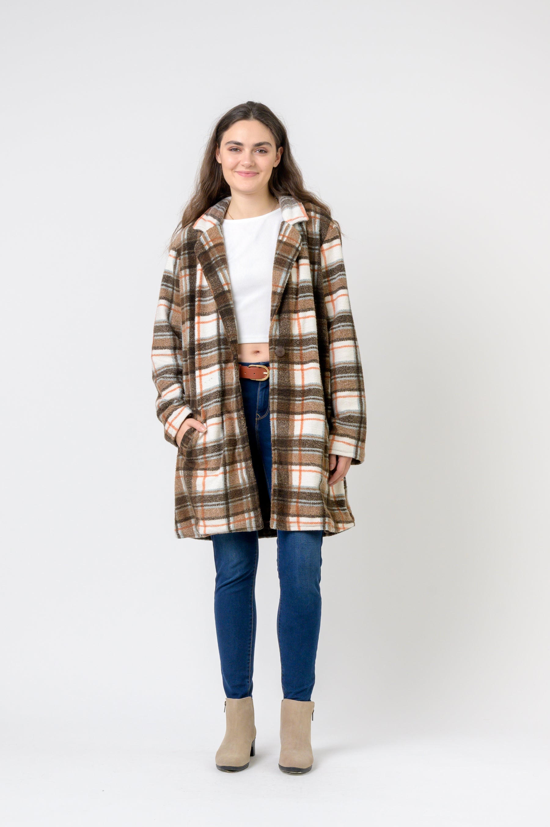 Rhea Incalescence Plaid Jacket