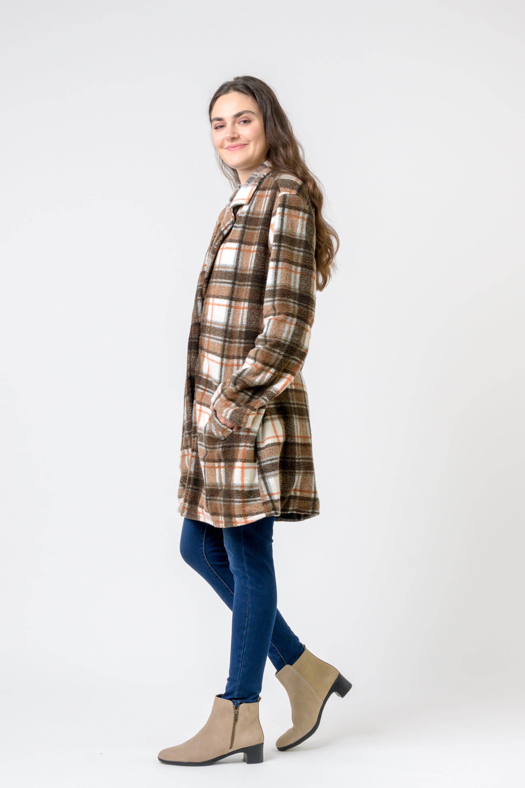 Rhea Incalescence Plaid Jacket