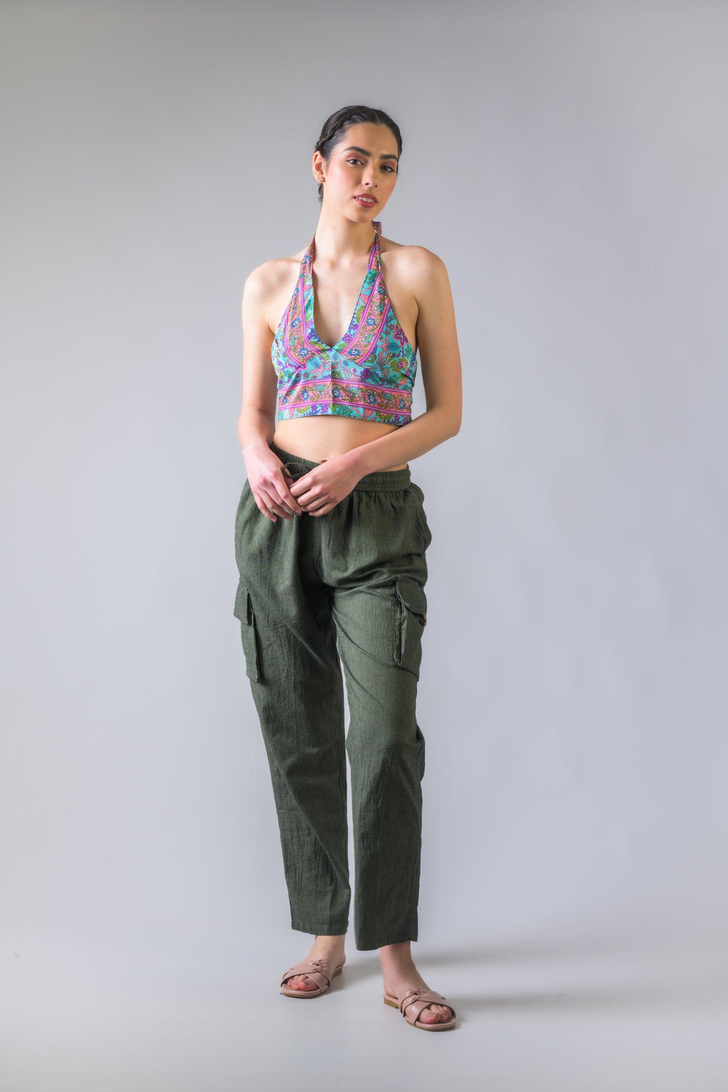 Rhea Delicate Print Top Assorted / One Size