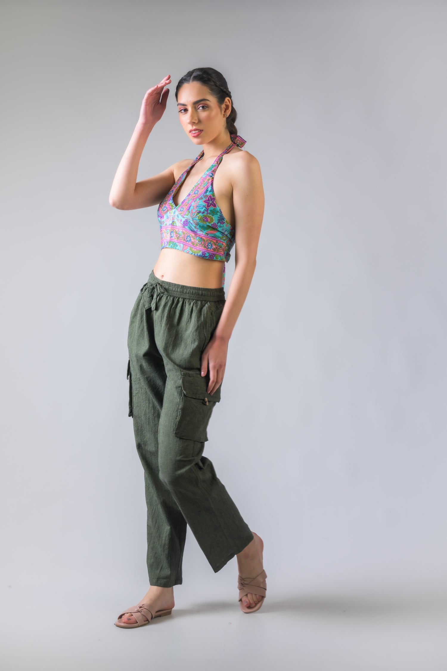 Rhea Delicate Print Top Assorted / One Size